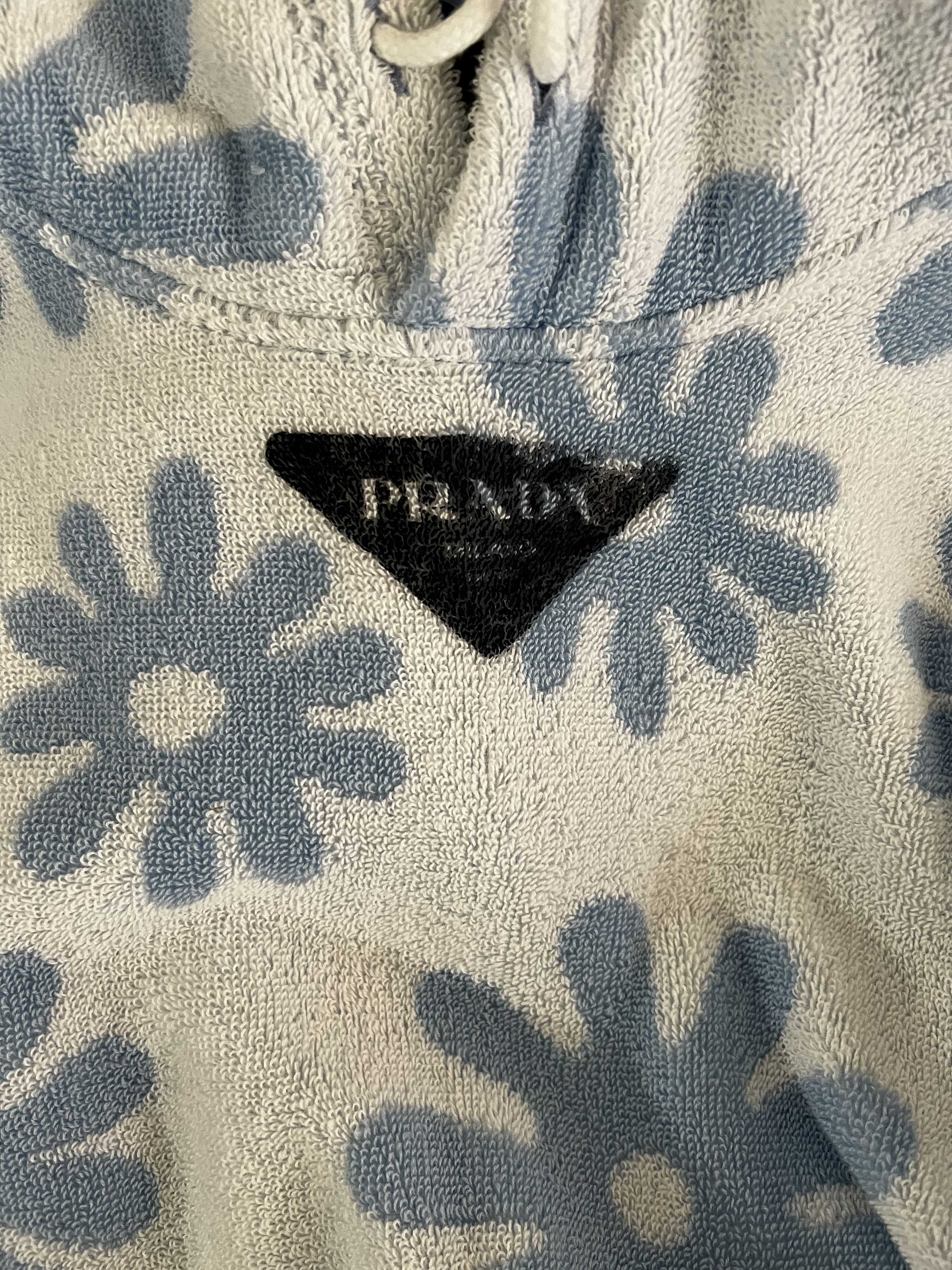 Prada PRINTED TERRY-COTTON HOODIE Size US S / EU 44-46 / 1 - 14 Thumbnail