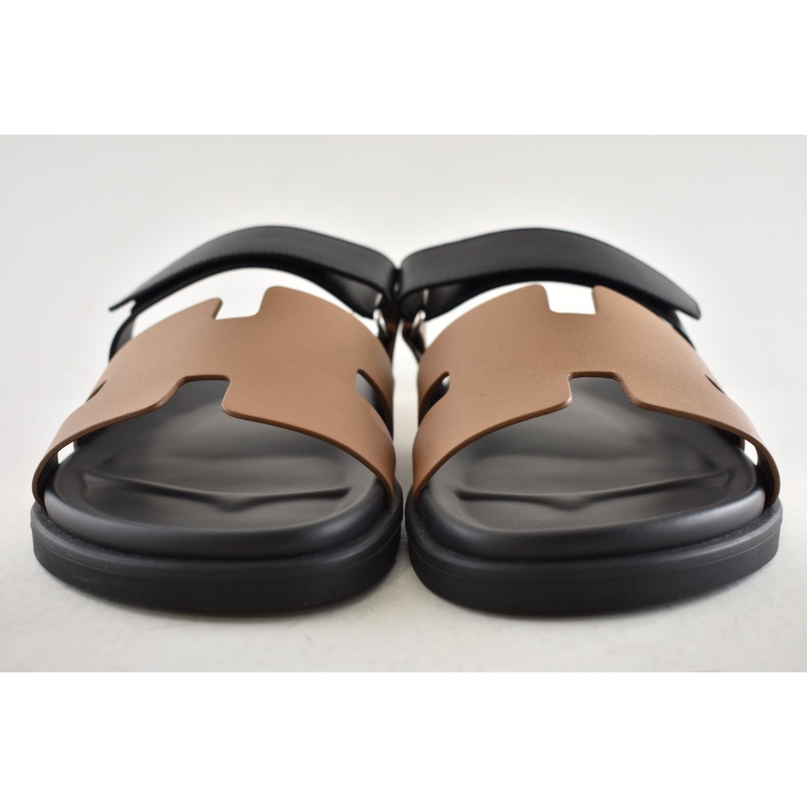 Hermes Hermes Chypre Sandal Mens Safari Leather Slide Flat 45 12 Size US 12 / EU 45 - 6 Thumbnail
