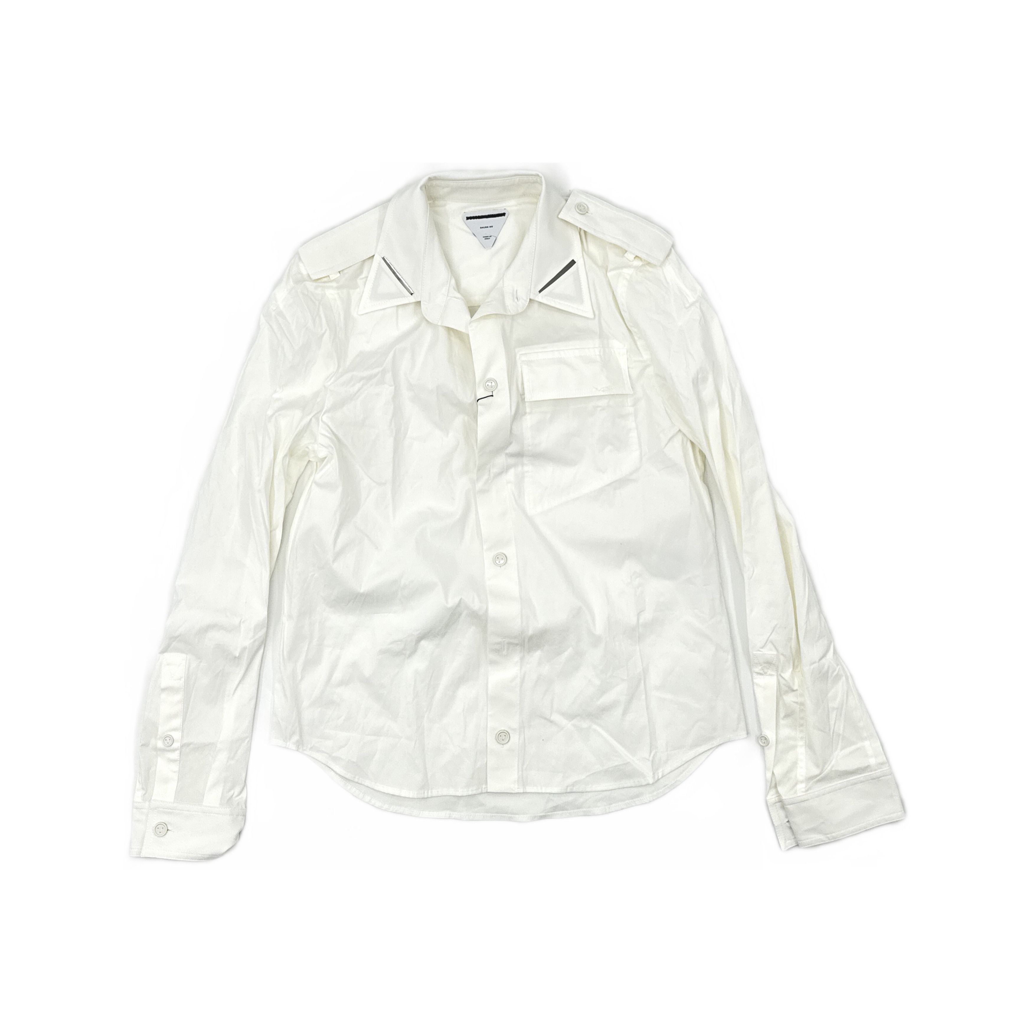 Bottega Veneta Bottega Veneta Cotton Button Up Shirt Size L Size US L / EU 52-54 / 3 - 1 Thumbnail