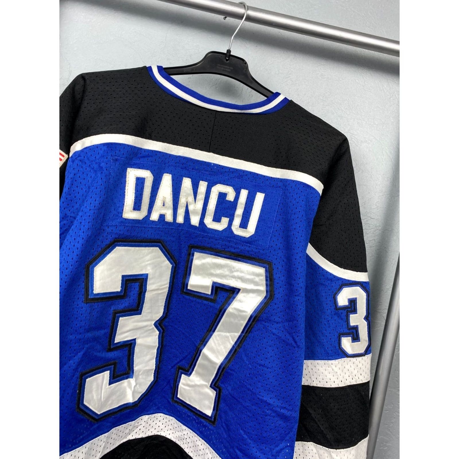 NHL VINTAGE St Louis Blues NHL Jersey 37 Dancu L Blue Shirt Mens Size L Size US L / EU 52-54 / 3 - 8 Thumbnail
