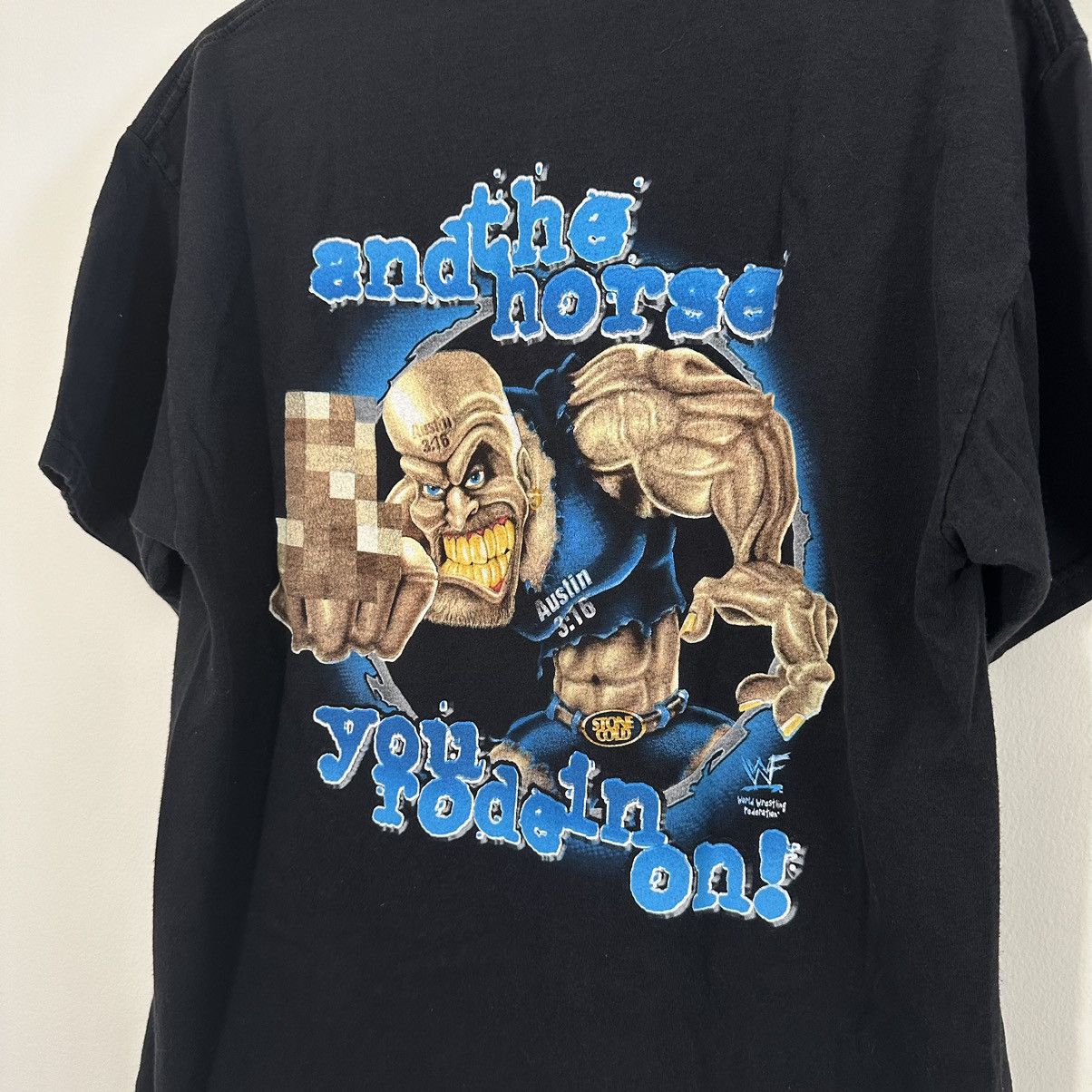 Vintage × WWE Vintage Stone Cold Steve Austin And The Horse You Rode On XL Size US XL / EU 56 / 4 - 7 Thumbnail