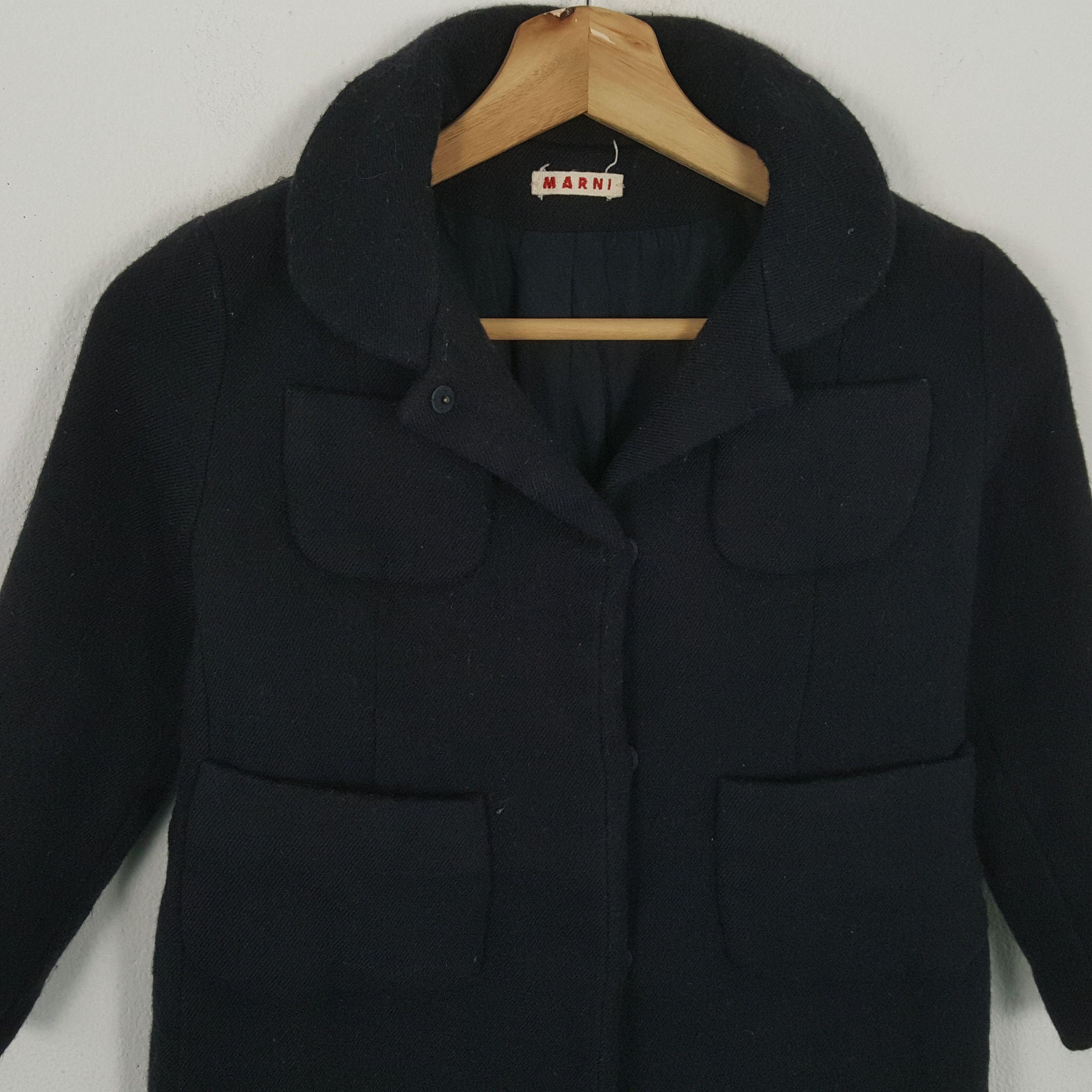 Marni × Vintage Vintage MARNI Italian Brand Kids Jacket Size M / US 6-8 / IT 42-44 - 2 Thumbnail