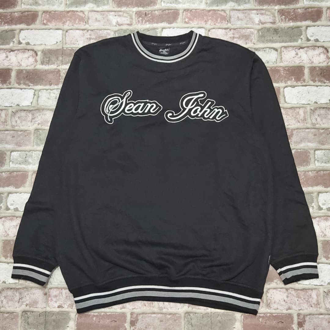 Sean John Sean John Vintage Style Crewneck Sweatshirt Size US XXL / EU 58 / 5 - 1 Thumbnail