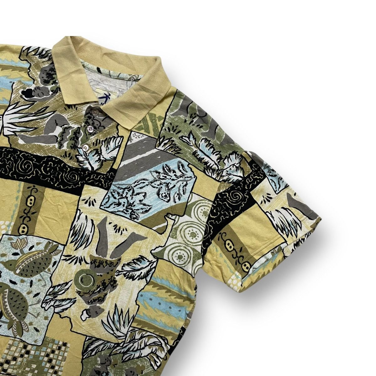 Hai Sporting Gear VTG HAI SPORTING GEAR BYISSEY MIYAKE SHORT SLEEVE BUTTON UP Size US M / EU 48-50 / 2 - 3 Thumbnail