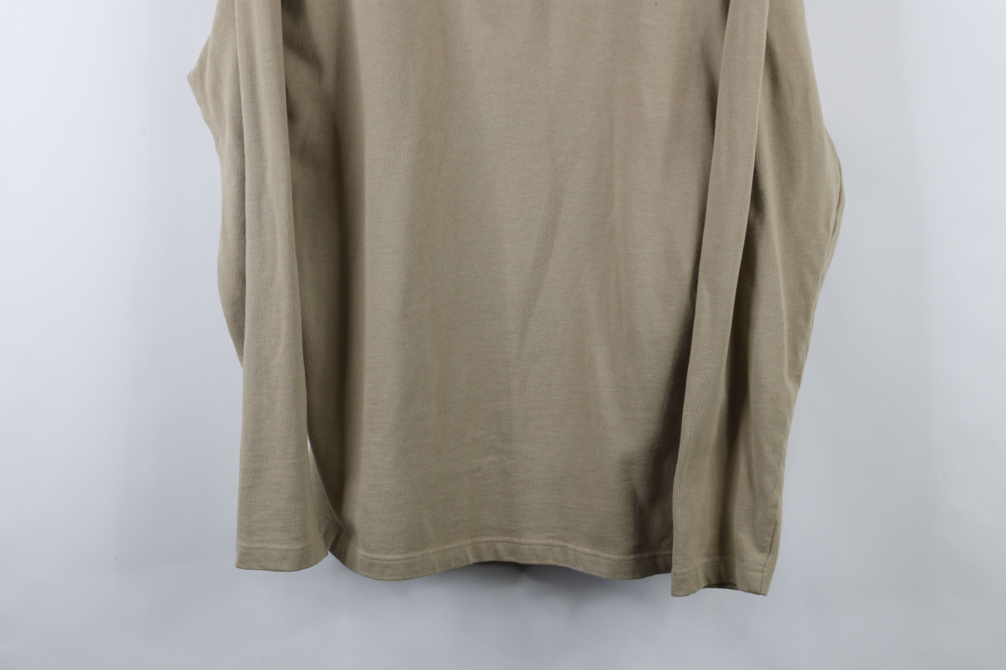 Timberland × Vintage Vintage 90s Timberland Knit Long Sleeve Henley T-Shirt Size US L / EU 52-54 / 3 - 3 Thumbnail