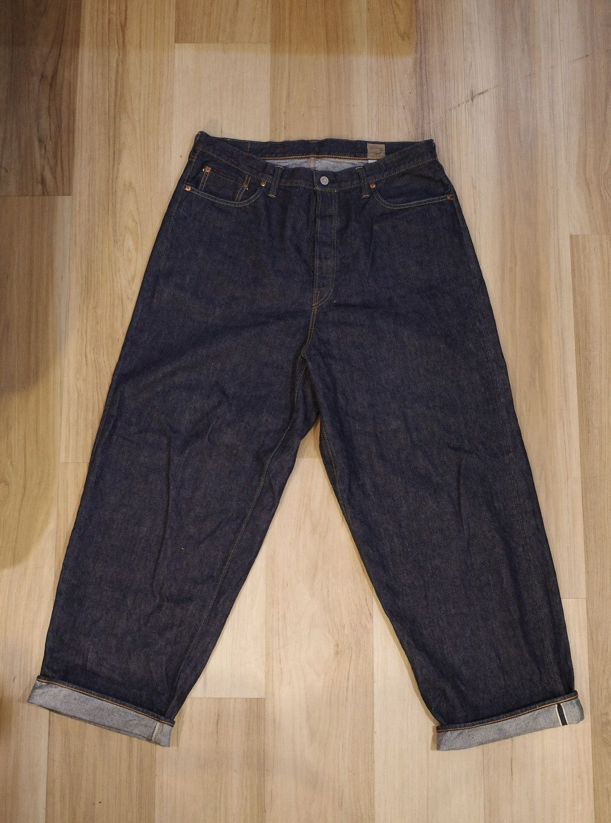 Evan Kinori × Orslow Wide Leg One Wash Denim | Grailed