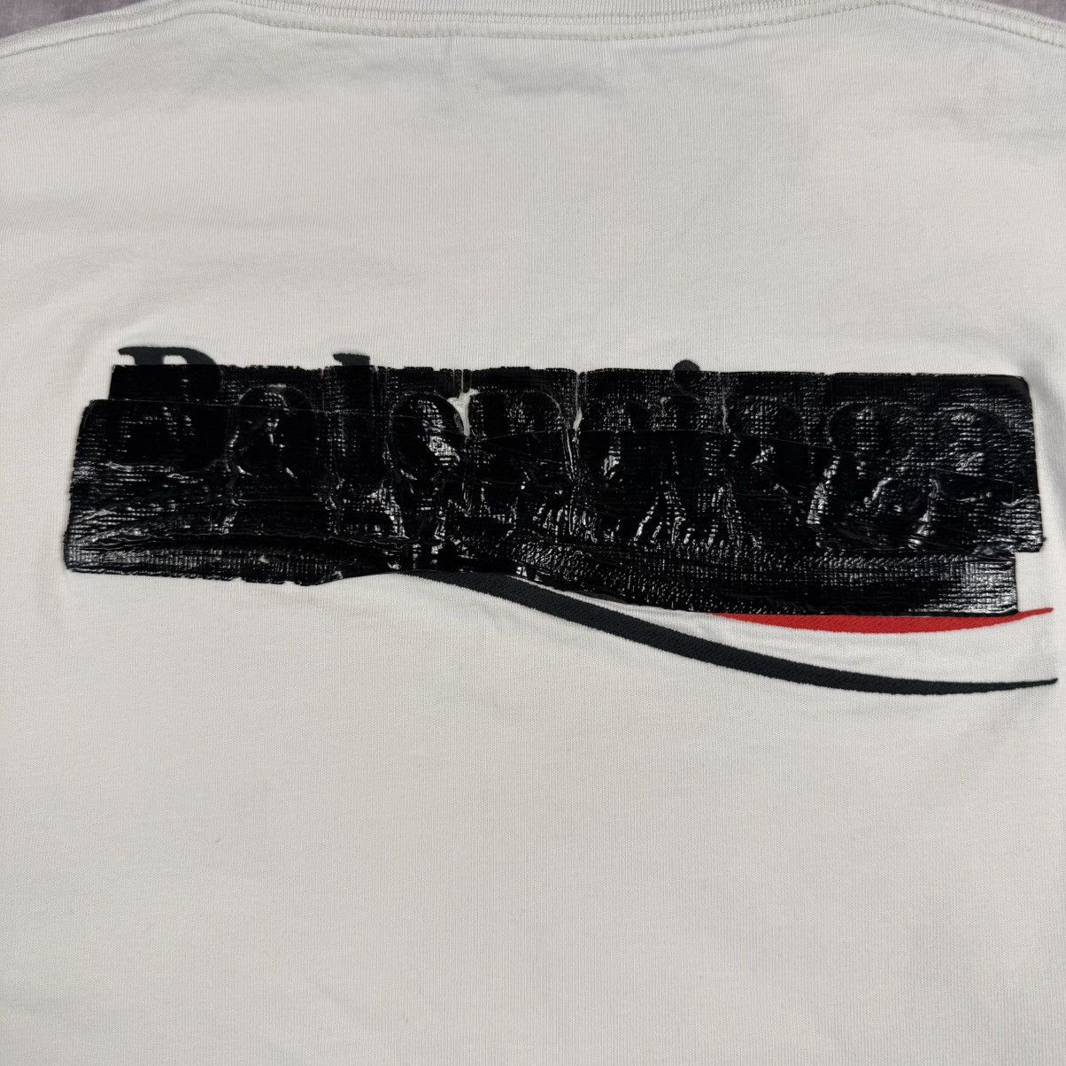 Balenciaga Balenciaga Gaffer Tapped Political Logo T-Shirt Size US XL / EU 56 / 4 - 5 Thumbnail
