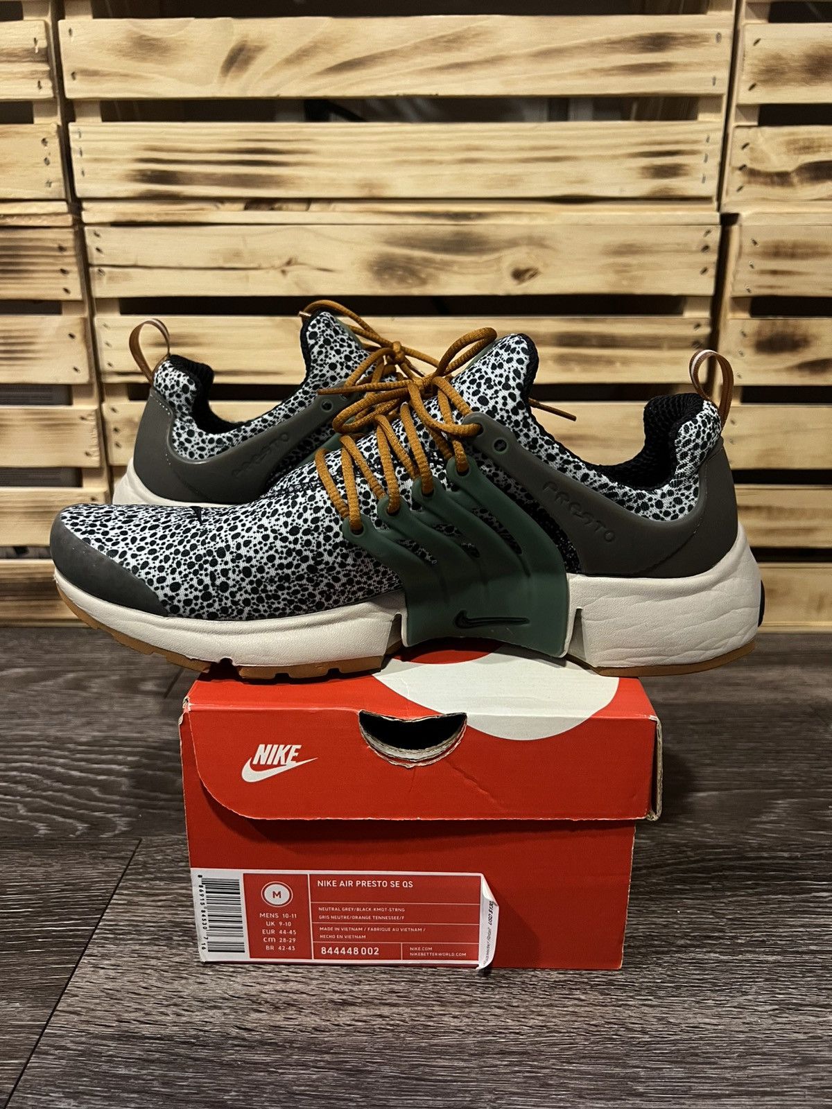 Nike Nike Air Presto RARE SE QS “Safari” Size M (Fits 10-11) Size US 10.5 / EU 43-44 - 5 Thumbnail