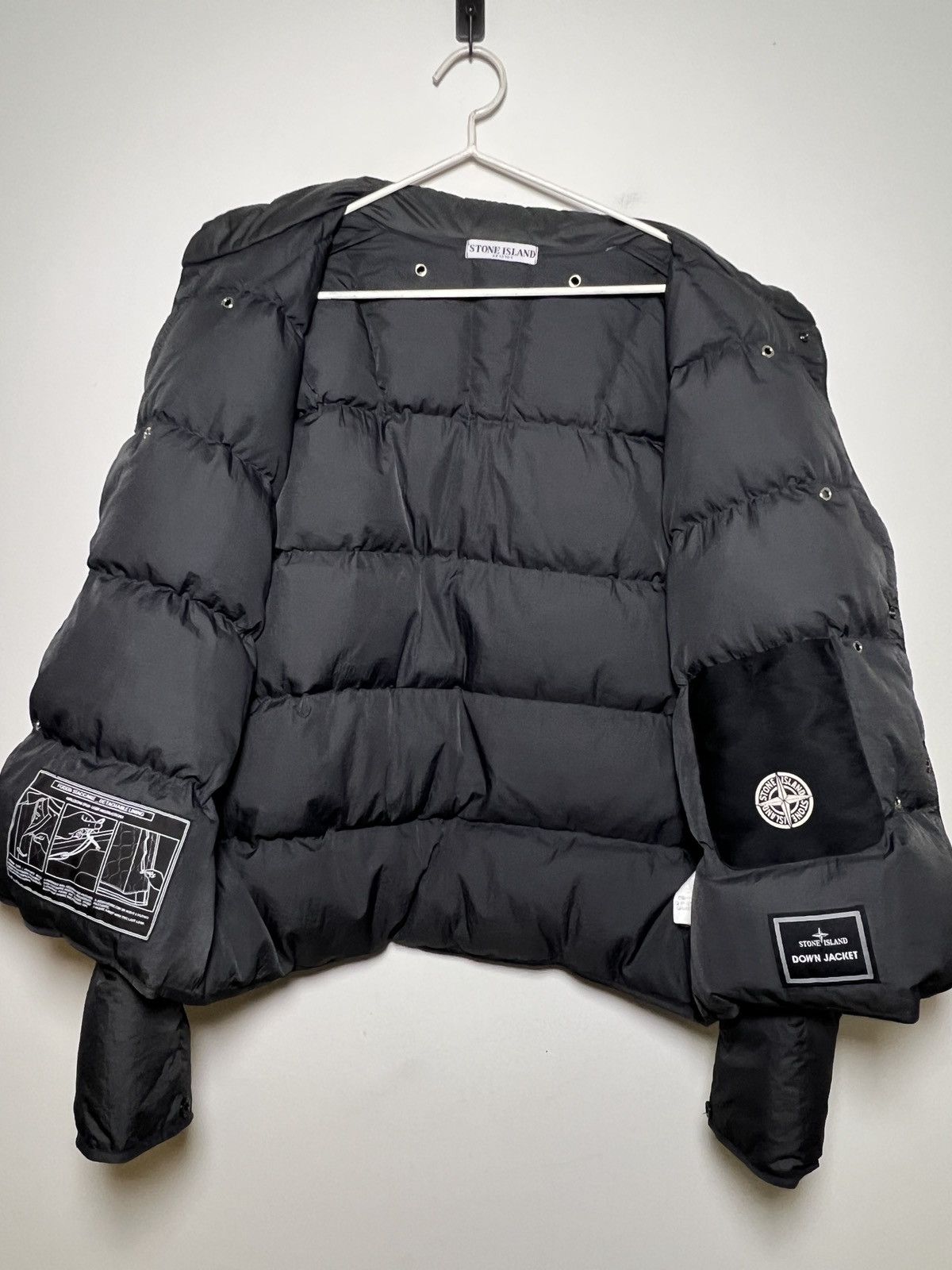 Stone Island stone island y2k quilted liner bomber jacket l-xl Size US L / EU 52-54 / 3 - 11 Thumbnail