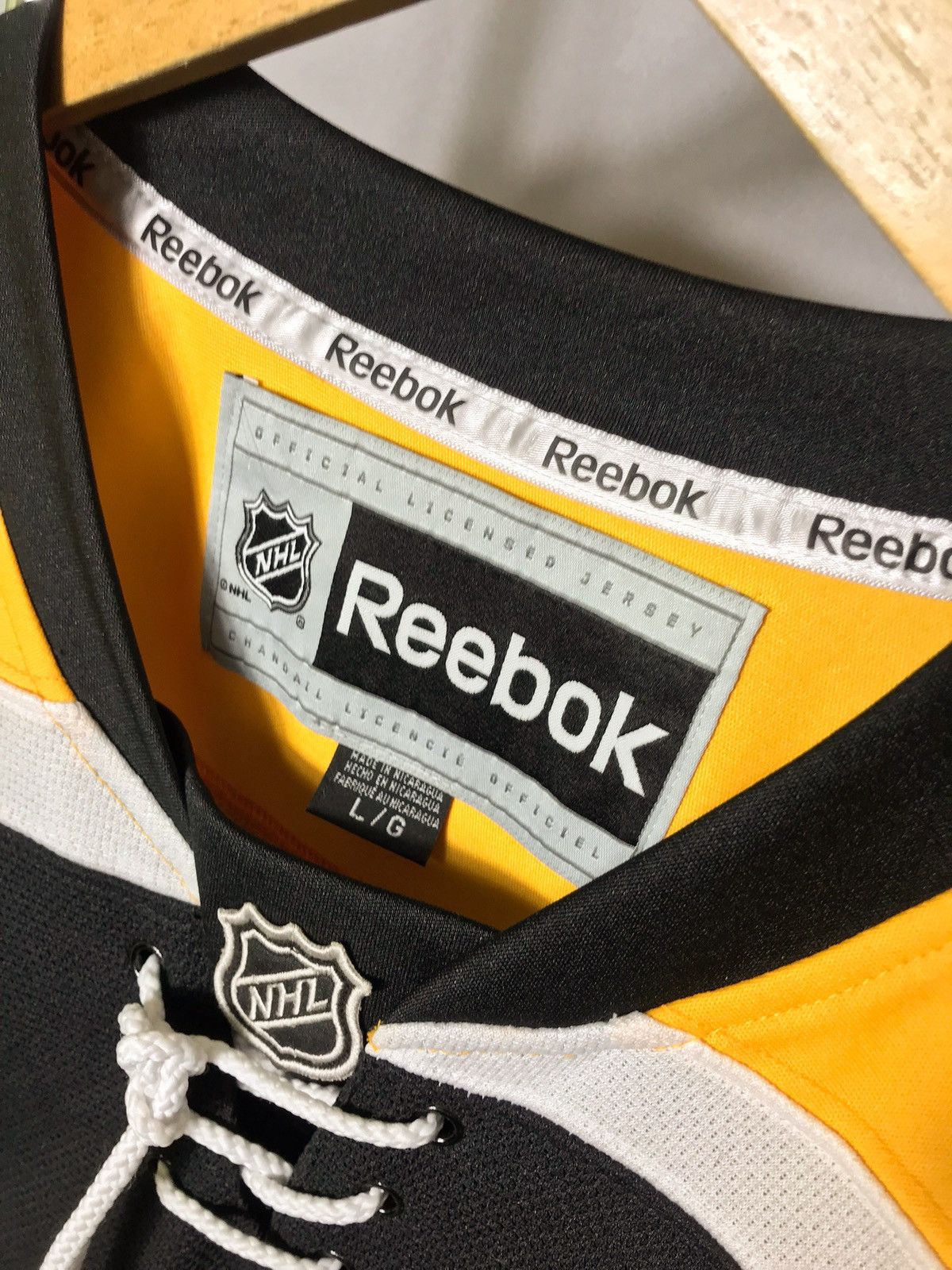 Reebok Reebok NHL Boston Bruins Torey Krug #47 Hockey Jersey 2014 Size US L / EU 52-54 / 3 - 3 Thumbnail
