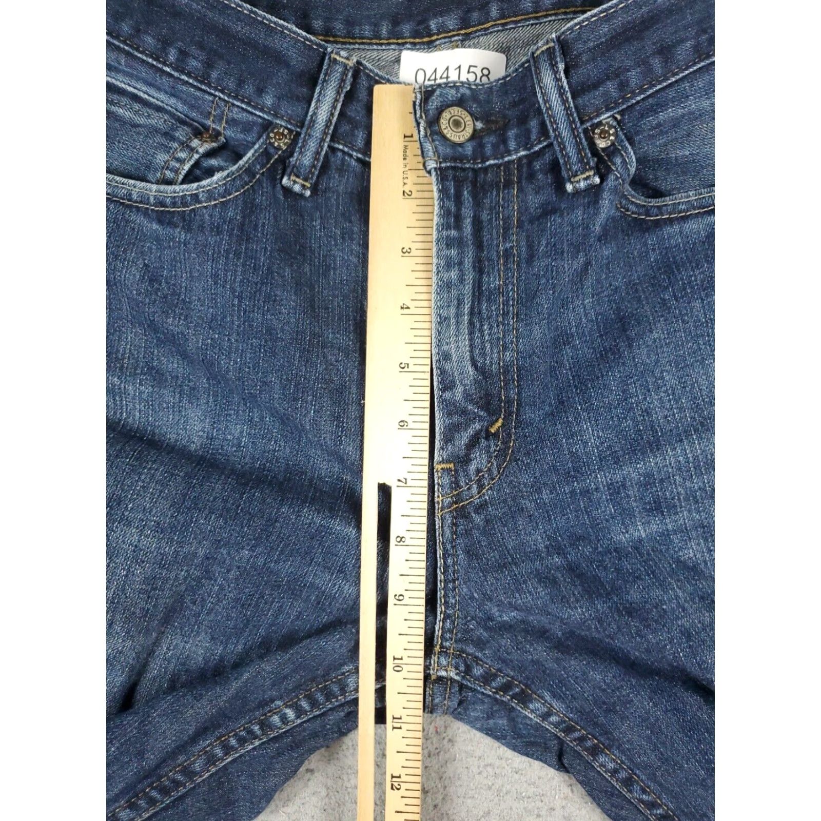 Levi's Levis Mens 32x32 Extra Large Blue Straight Leg Denim Casual Pants Size US 32 / EU 48 - 3 Thumbnail