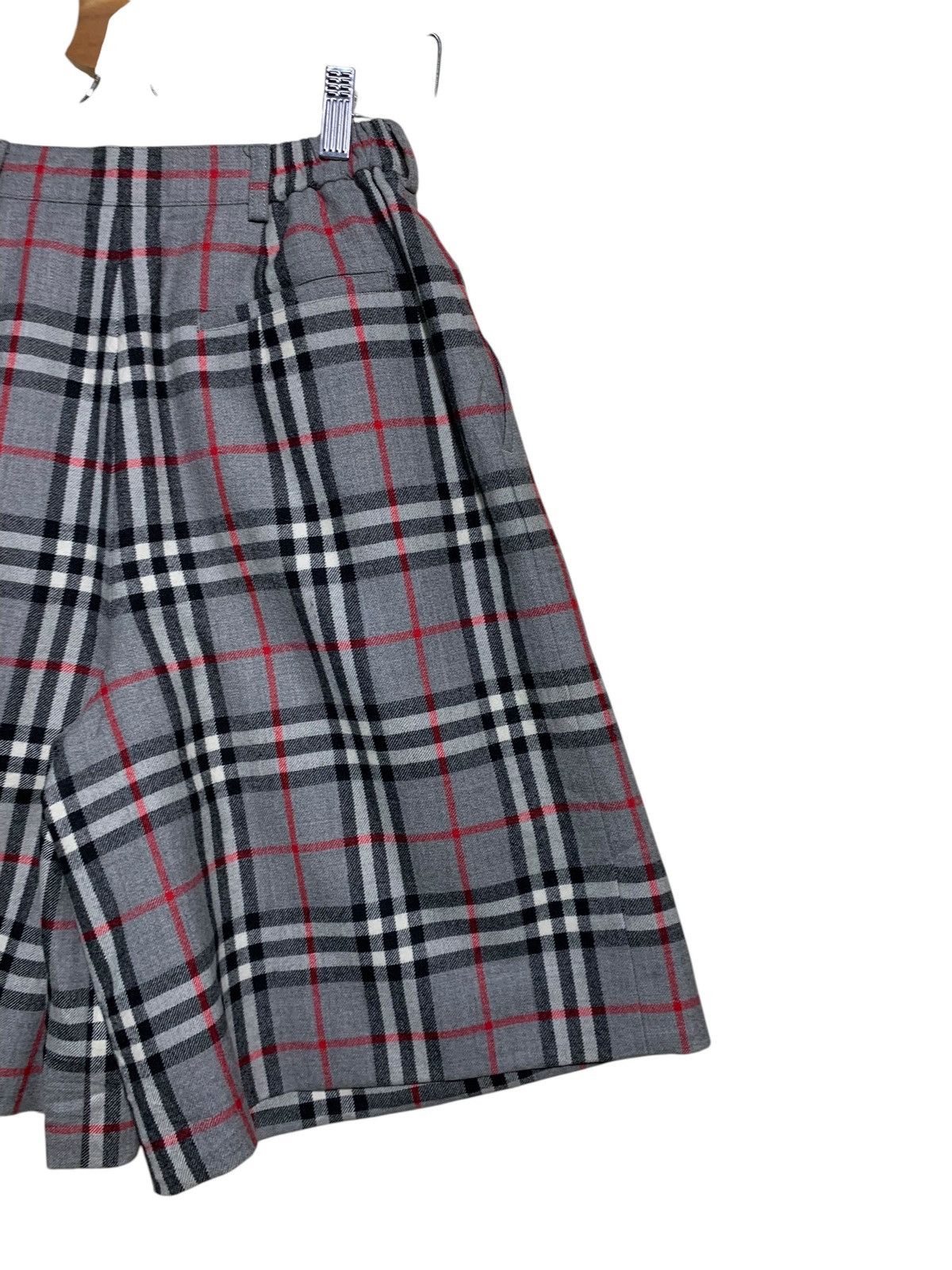 Burberry × Burberry Prorsum 🔥VTG BURBERRY NOVACHECK SHORTS PANTS WIDE Size US 27 - 8 Thumbnail