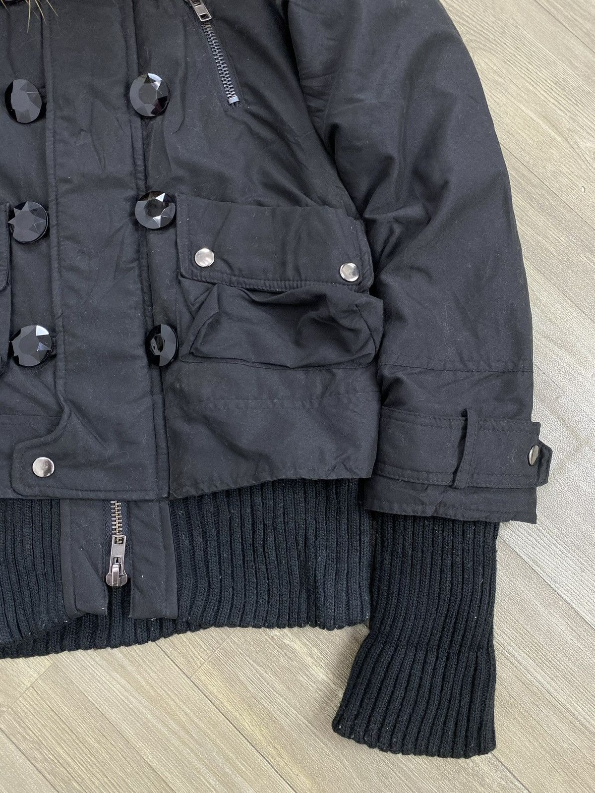 Japanese Brand 2000s Jurianojurrie Fur Bono Jacket - Kmrii Goa Lgb Style Size US M / EU 48-50 / 2 - 12 Thumbnail