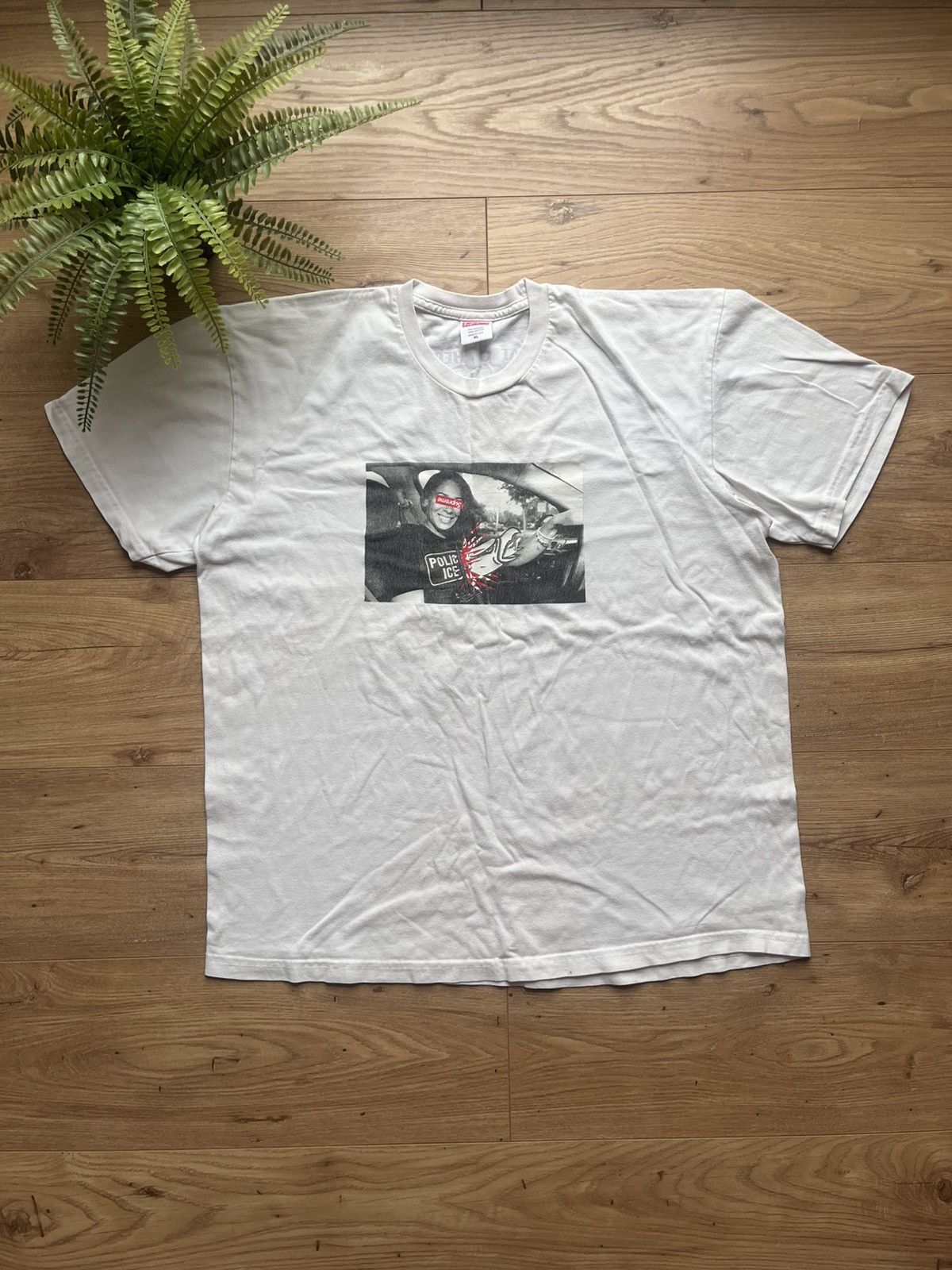 Antihero × Supreme 2020 SUPREME ANTI HERO POLICE ICE BIG LOGO TEE RARE Y2K Size US XL / EU 56 / 4 - 1 Thumbnail