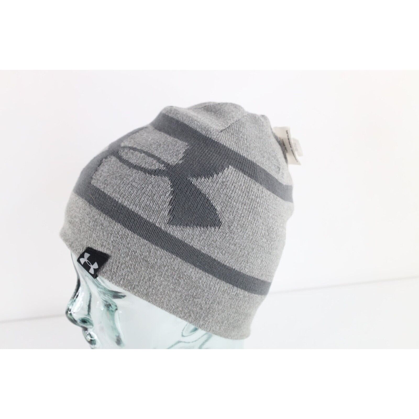 Under Armour Under Armour Spell Out Big Logo Reversible Camouflage Beanie Size ONE SIZE - 6 Thumbnail