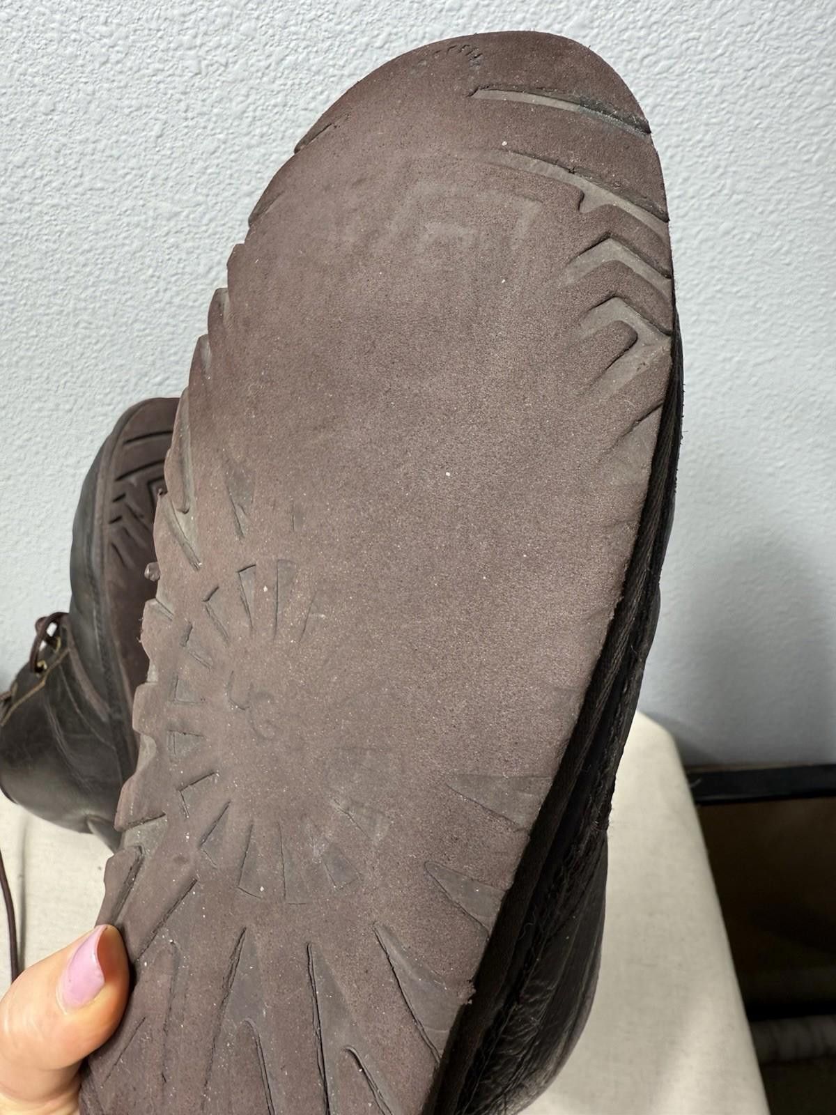 Designer UGG NEUMEL China Tea Leather Chukka Boot Waterproof men 9 Size US 9 / EU 42 - 7 Thumbnail