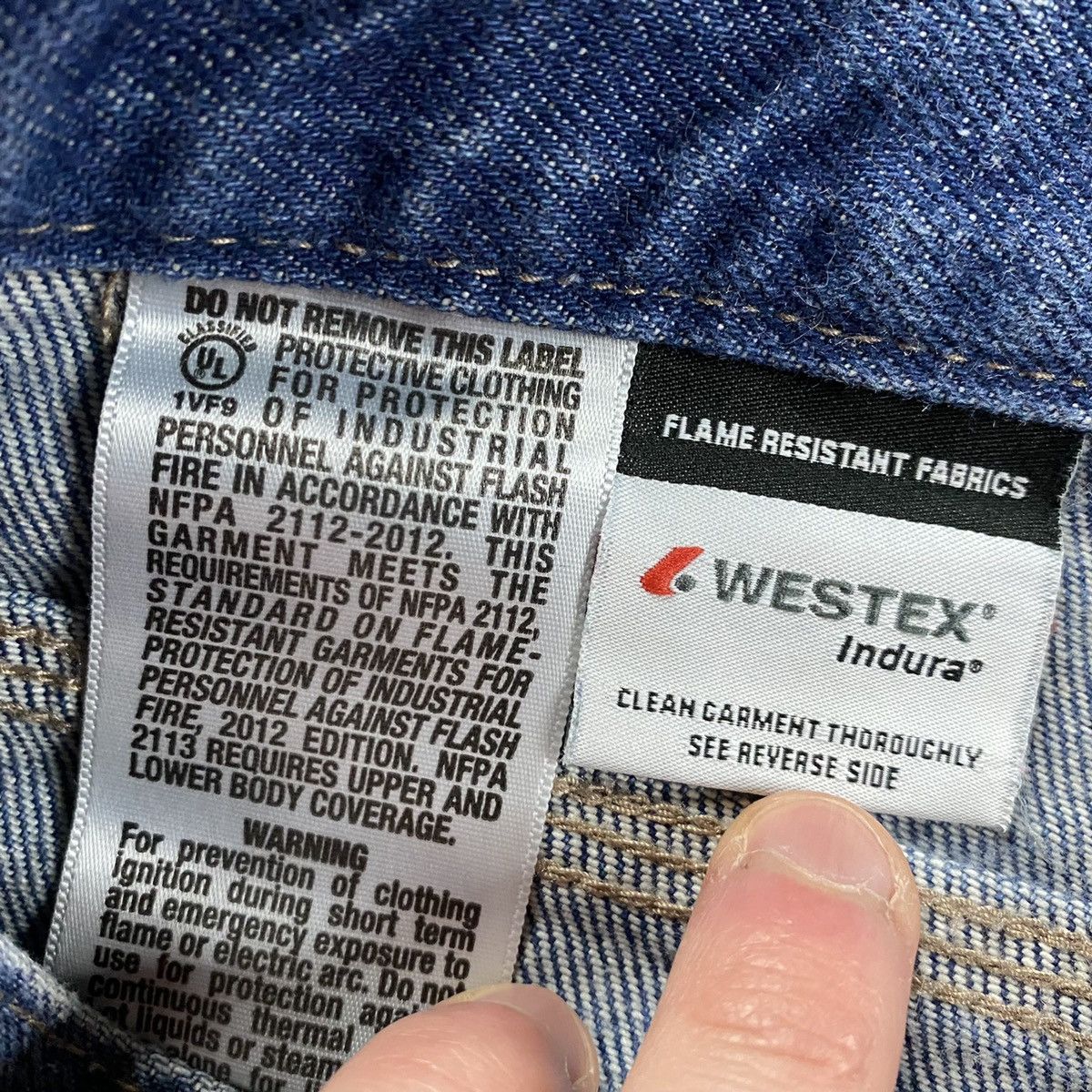 Dickies × Vintage Vintage Dickies Flame Resistant (FR) Work Jeans Size US 34 / EU 50 - 3 Thumbnail