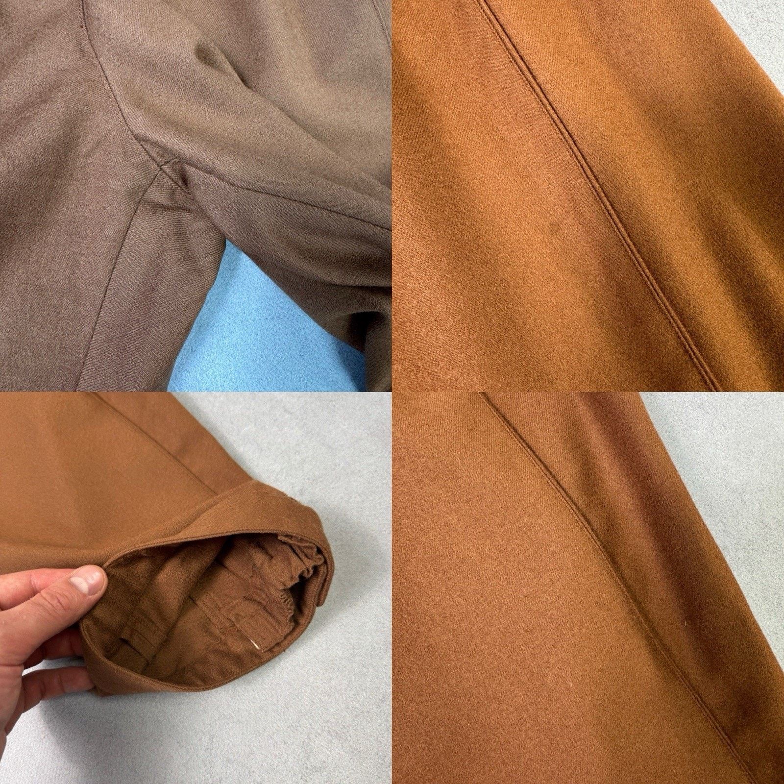 Christian Dior Monsieur Vintage Christian Dior Women Trousers Size 46 Brown Wool Size 32" / US 10 / IT 46 - 20 Thumbnail