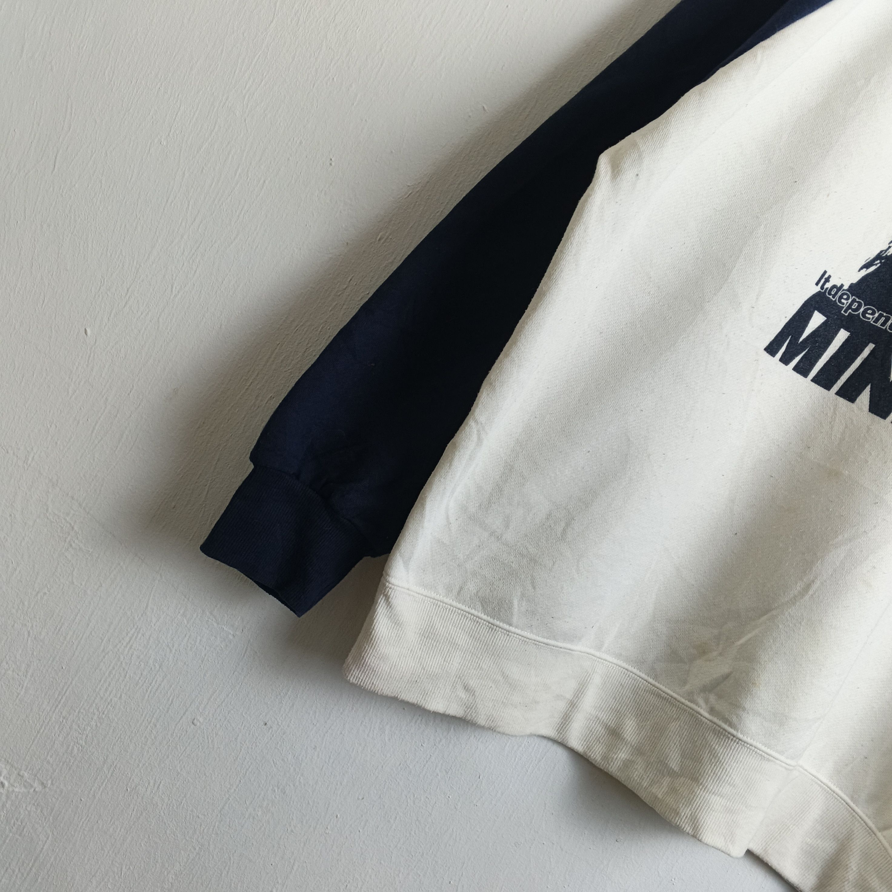 Hysteric Glamour Vintage Y2K Hysteric Glamour "Depends On Mindset" Sweatshirt Size US XL / EU 56 / 4 - 3 Thumbnail