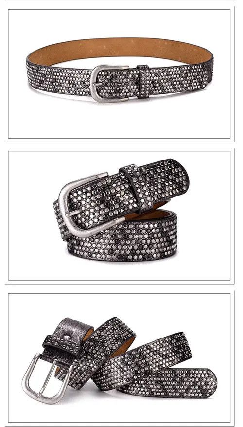 Japanese Brand Furuya x Ibuki Pyramid Studded Belt (classic) Size ONE SIZE - 5 Thumbnail