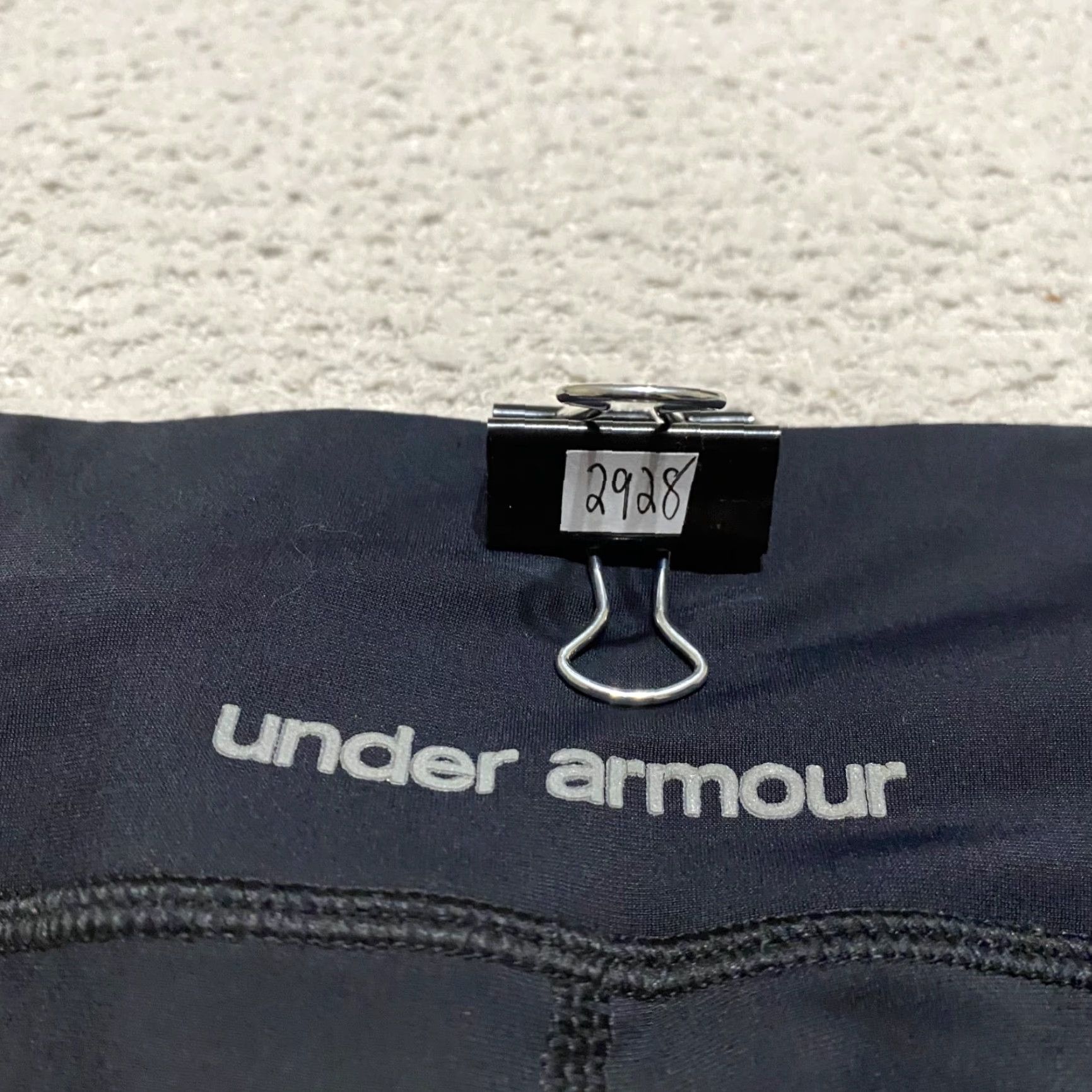 Under Armour Under Armour Womens Pants Medium Black Capri Cropped Yoga Gym Activewear Regular M Black Nylon Spandex Pockets Heatgear 90s? Size 32" / US 10 / IT 46 - 3 Thumbnail