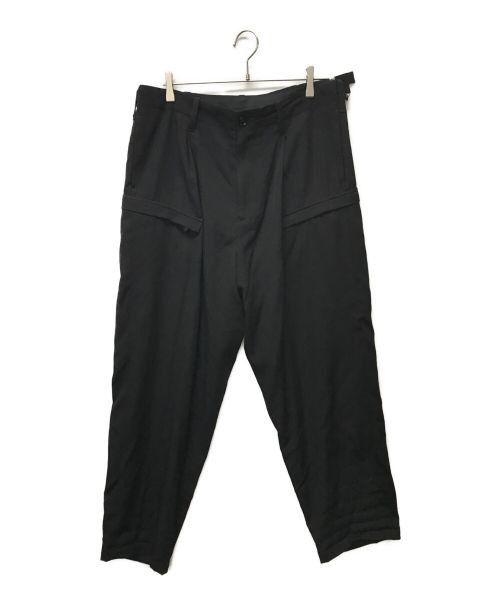 Yohji Yamamoto pour homme gin zip design tapered pants