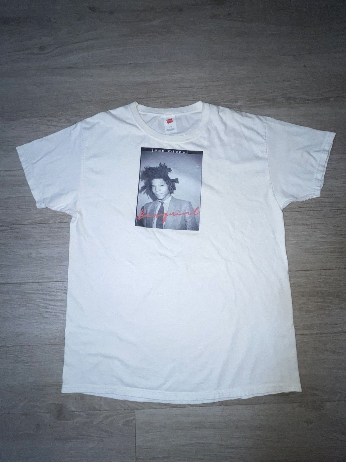 Jean-Michel Basquiat Vintage Jean Michel Basquiat Shirt Size US L / EU 52-54 / 3 - 1 Thumbnail