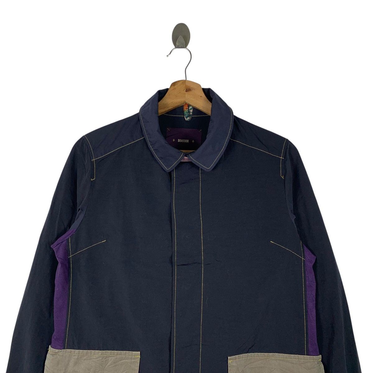 Vintage Vintage ROSIER Japanese Brand Casualwear Overcoat Jacket Size US M / EU 48-50 / 2 - 3 Thumbnail