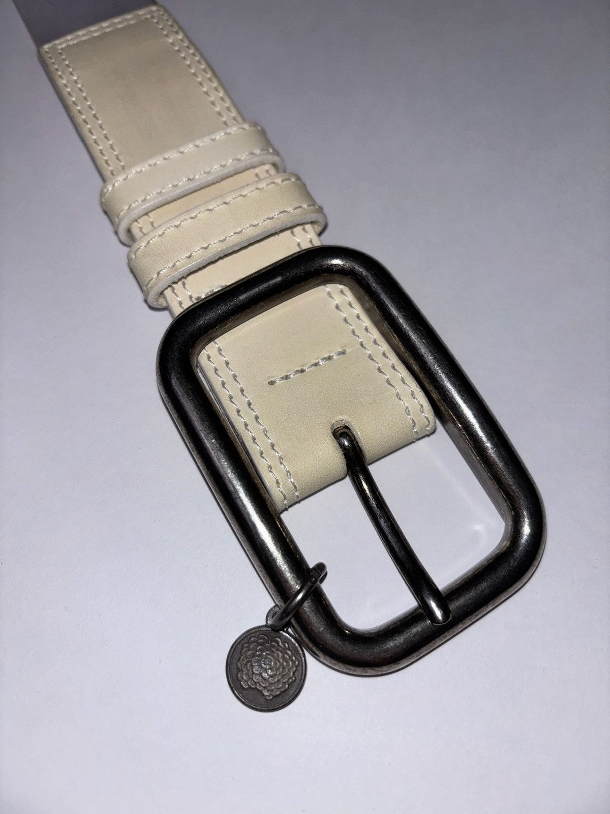 Dries Van Noten 90’s Dries Van Noten PVC/Leather Belt Size ONE SIZE - 3 Thumbnail