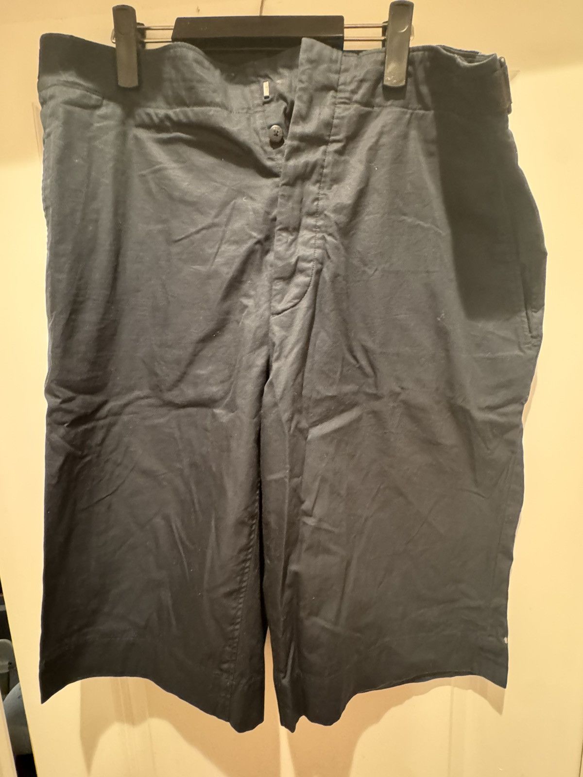 Jil Sander Jil Sander Navy Organic Bermuda Shorts Size US 34 / EU 50 - 4 Thumbnail
