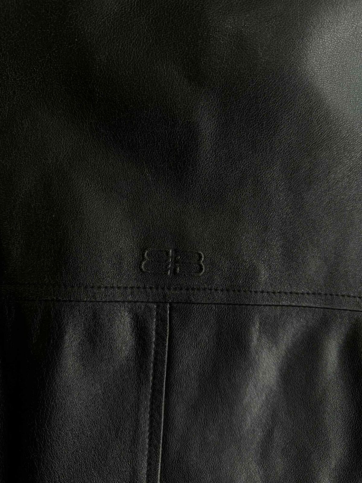 Balenciaga Balenciaga - Nicolas Ghesquiere Harrington Leather Jacket Size US XL / EU 56 / 4 - 3 Thumbnail