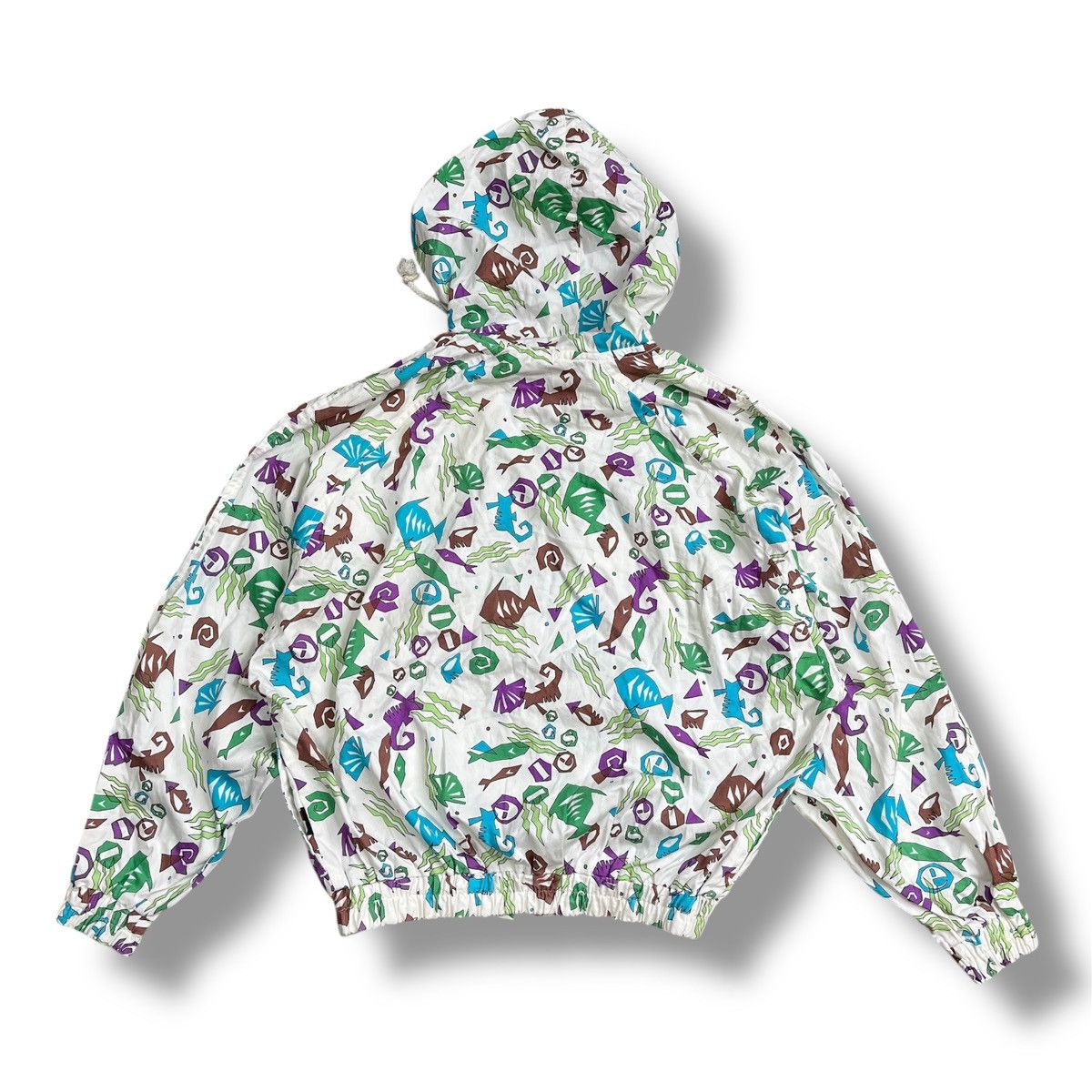 Ellesse × Vintage Vintage Ellesse Over Printed Hoodie Size M / US 6-8 / IT 42-44 - 2 Thumbnail