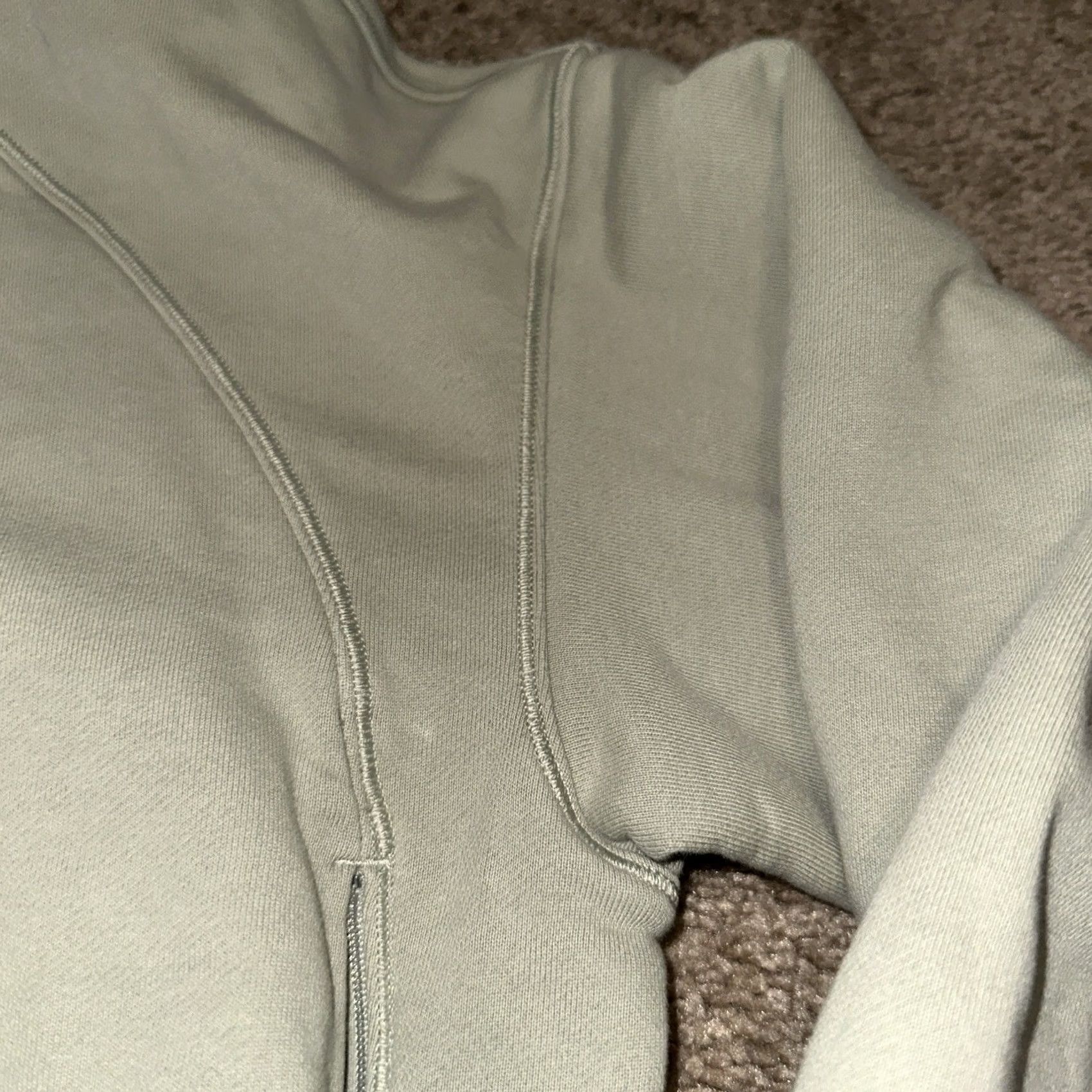 Lululemon Lululemon Hoodie Womens Green Size 6 Full Zip Performance Yoga Gym Hugged Waist Size M / US 6-8 / IT 42-44 - 2 Thumbnail