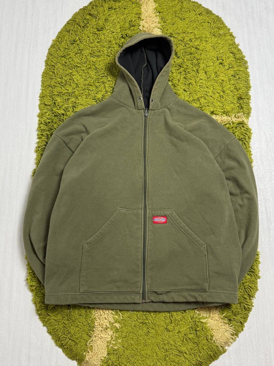 Dickies 🔥VINTAGE 90S DICKIES ZIP UP HOODIE Y2K FUR SHERPA🔥 Size US L / EU 52-54 / 3 - 1 Thumbnail
