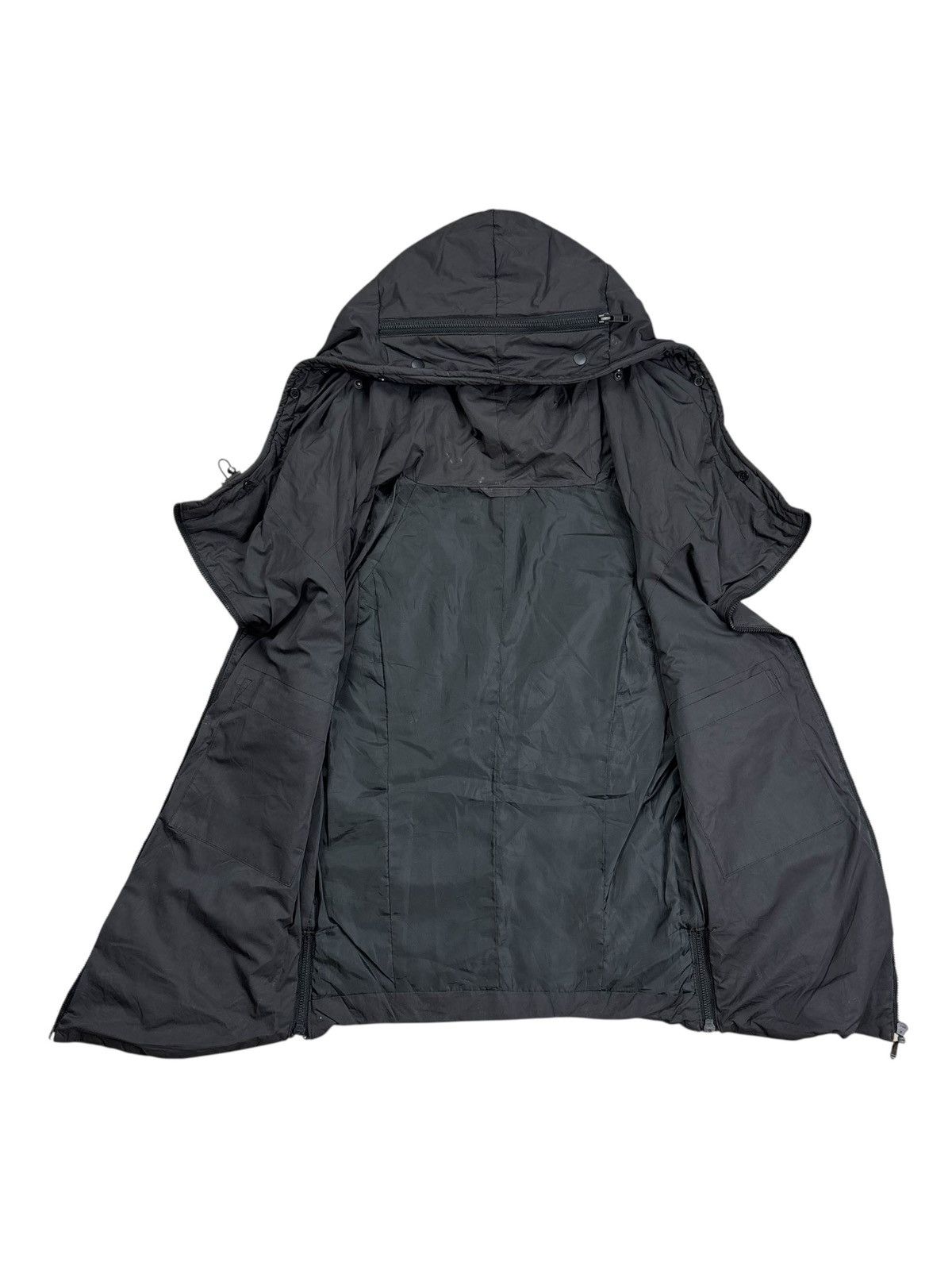 BUFFALO BOBS 2000s Buffalo Bobs Apocalypse Multizips Hooded Vest Jacket Size US S / EU 44-46 / 1 - 2 Thumbnail