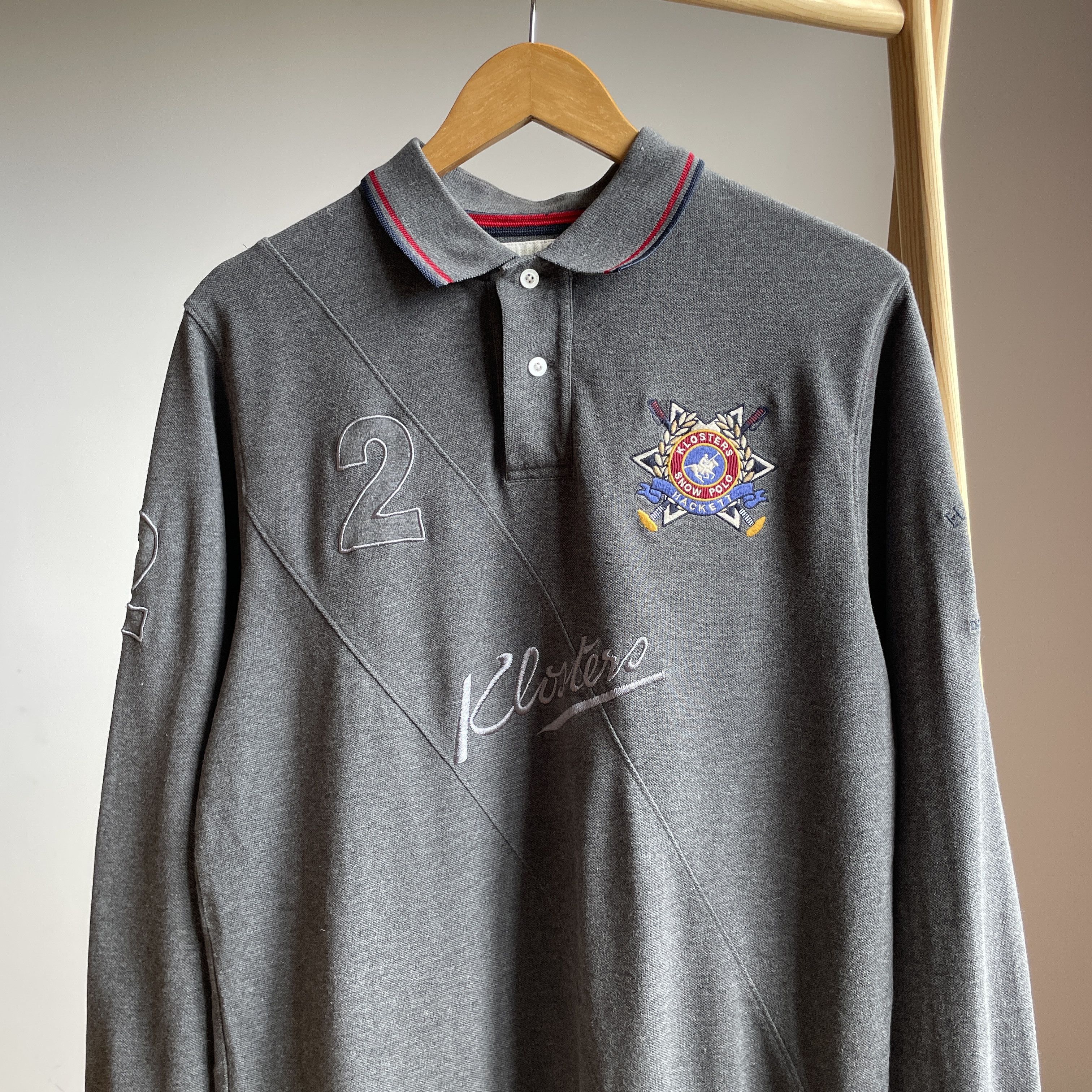 Hackett Hackett Klosters Snow Polo Club Rugby Shirt Size M Size US M / EU 48-50 / 2 - 3 Thumbnail