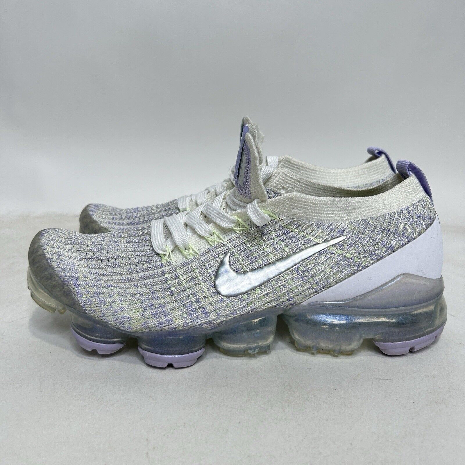 Nike Nike Air Vapormax Flyknit 3 “Barely Volt White” 2024 Size US 8 / IT 38 - 3 Thumbnail
