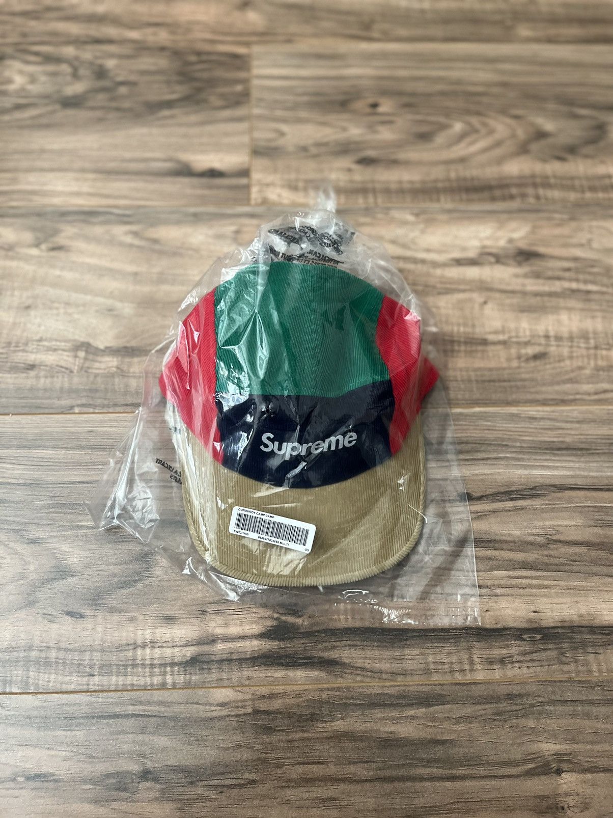 Supreme Corduroy Pocket Camp Cap (SS24) - $54