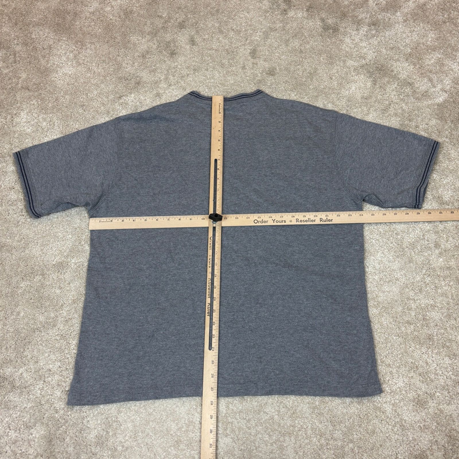 Gap × Vintage Vintage Y2K Gap Factory Store Ringer Shirt Men's L Retro Size US L / EU 52-54 / 3 - 3 Thumbnail