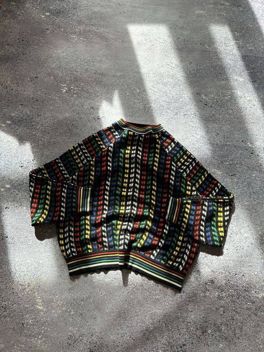 Coloured Cable Knit Sweater Vintage COOGI STYLE Carlo Colucci