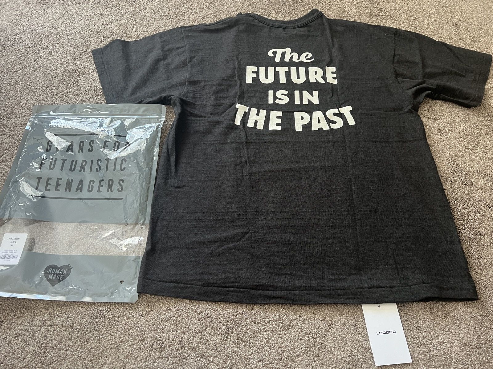 Human Made Brand new Human Made future is in the past t-shirt XL Size US XL / EU 56 / 4 - 2 Thumbnail