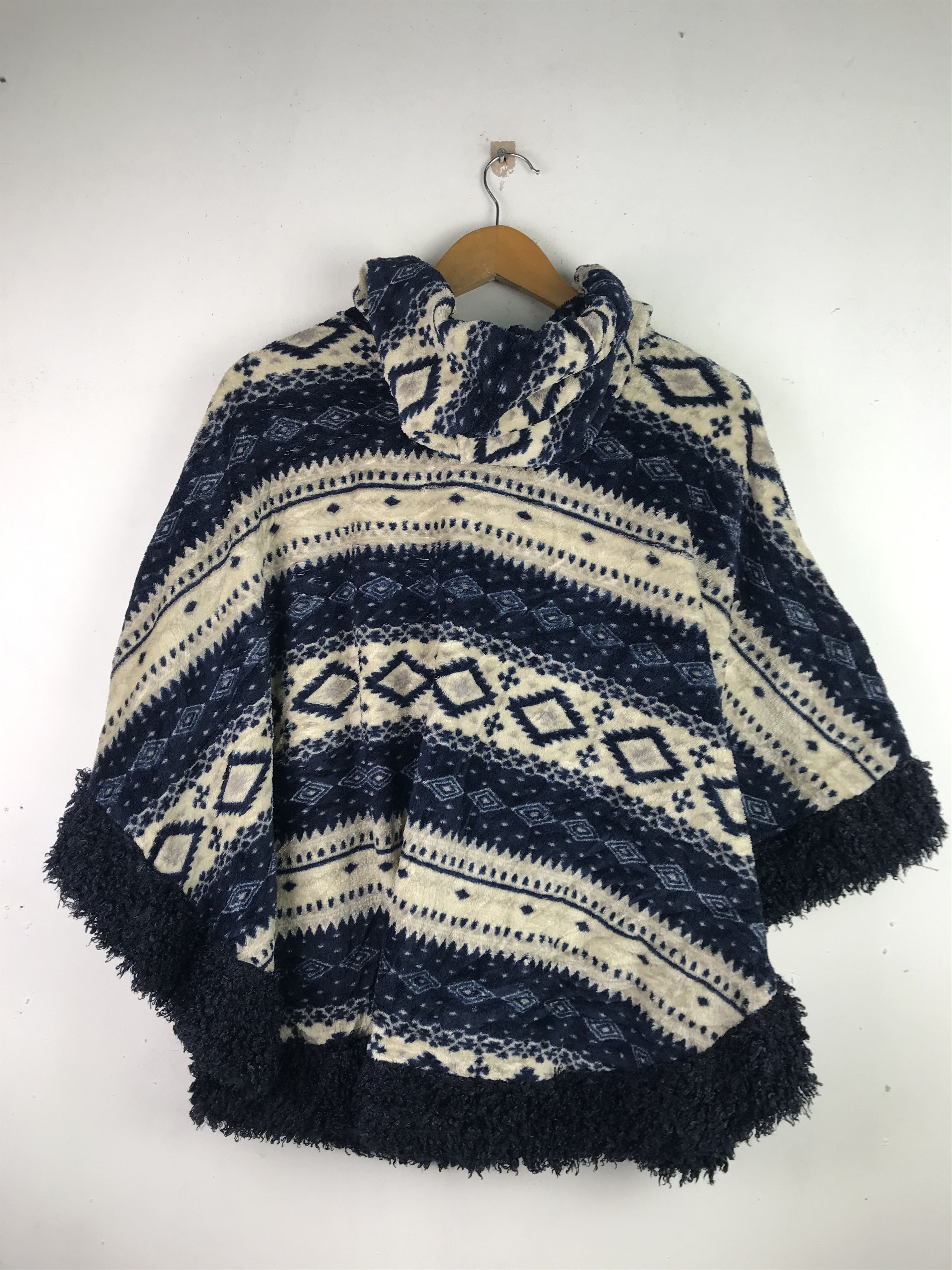 Japanese Brand Vintage colourful very rare cloak and capes Size US XXL / EU 58 / 5 - 2 Thumbnail