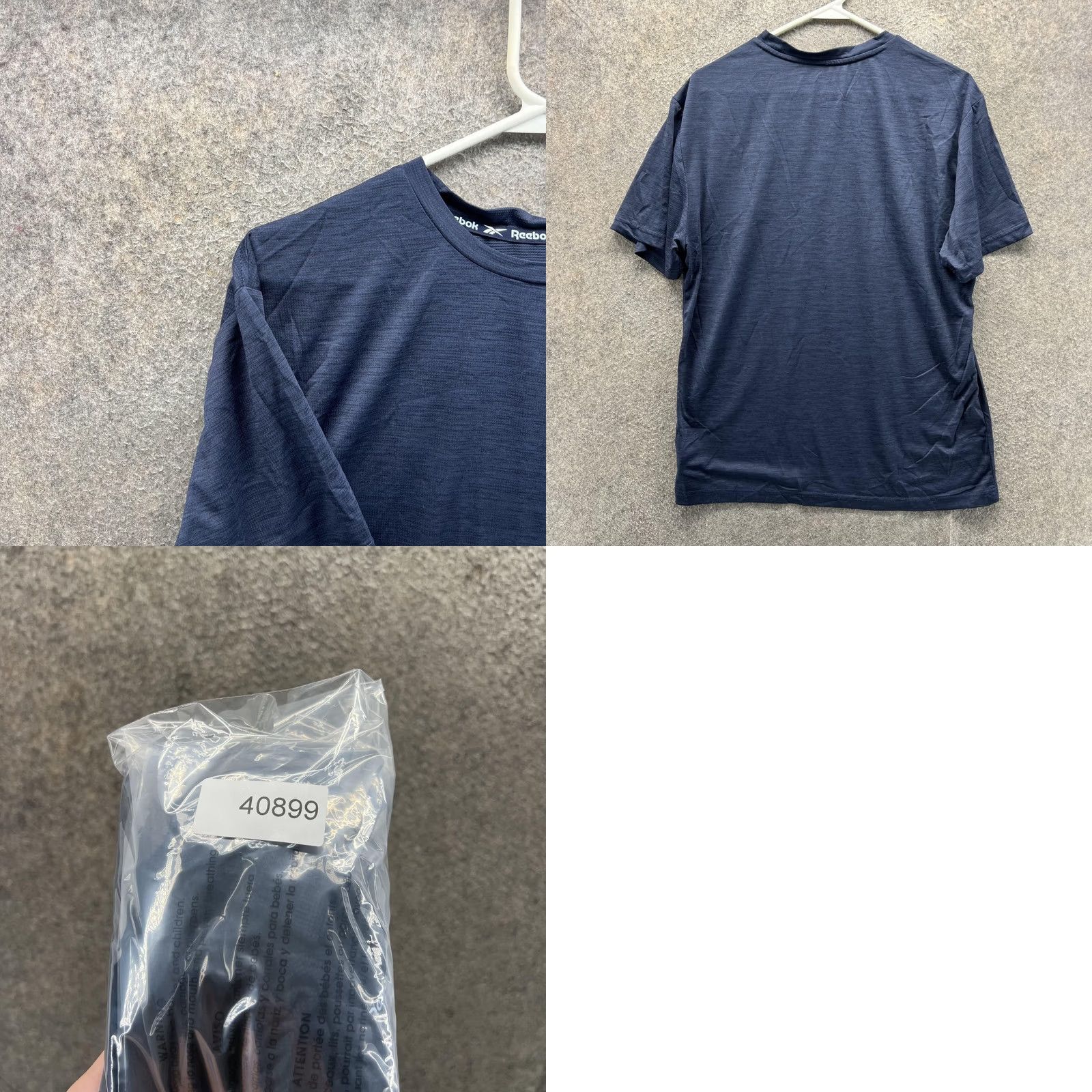 Reebok Reebok Shirt Mens Medium Blue Lightweight Athletic Performance Workout Tee Top Size US M / EU 48-50 / 2 - 8 Thumbnail