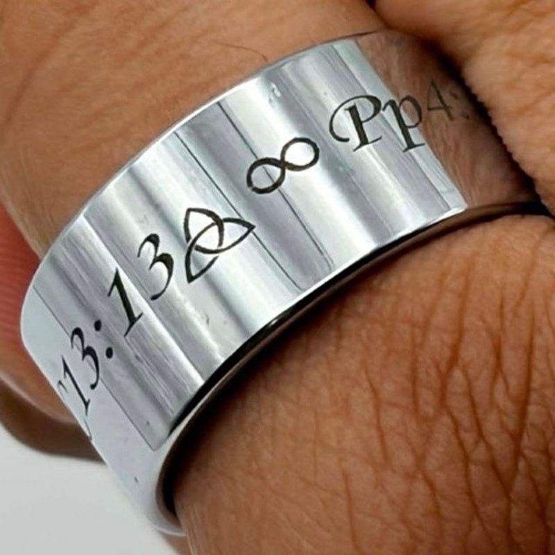 Other Silver Infinity Men’s Ring Size ONE SIZE - 1 Thumbnail