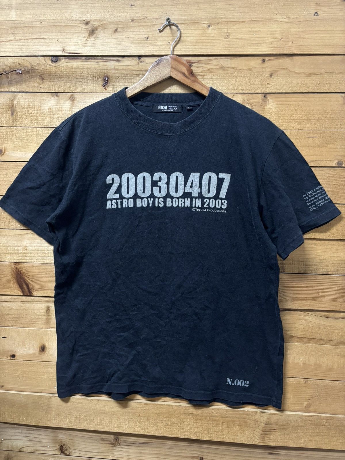 Anime Vintage astro boy is born in 2003 tshirt Size US L / EU 52-54 / 3 - 1 Thumbnail