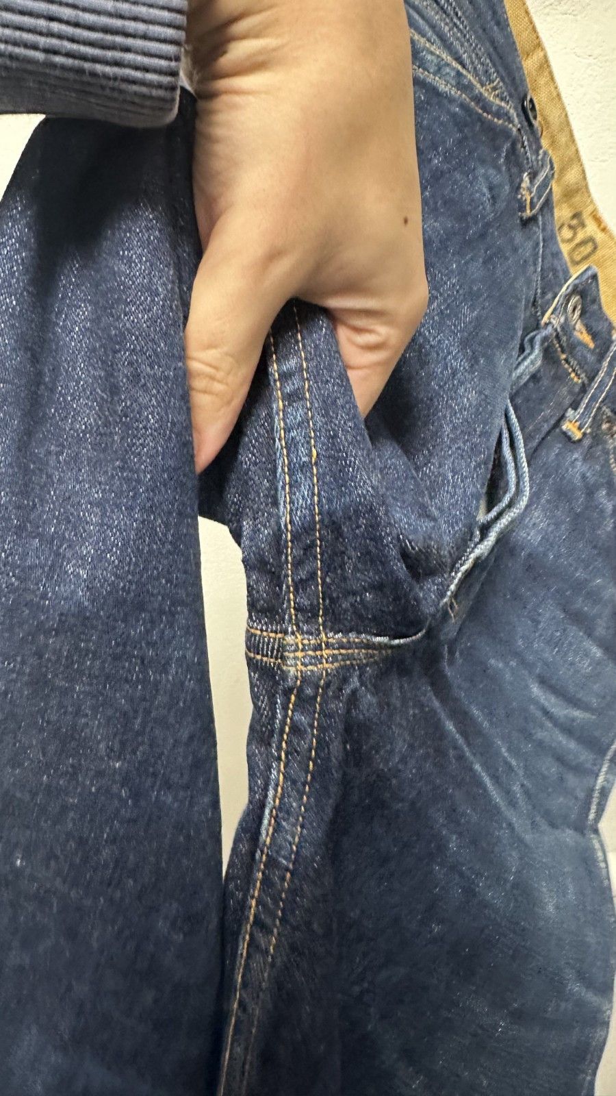 Other Red Tornado Blacksmith Buckle Back Jeans 16.5oz Raw Selvedge Size US 30 / EU 46 - 11 Thumbnail