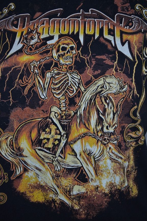 Band Tees Vintage DragonForce t-shirt tee M Size US M / EU 48-50 / 2 - 11 Thumbnail