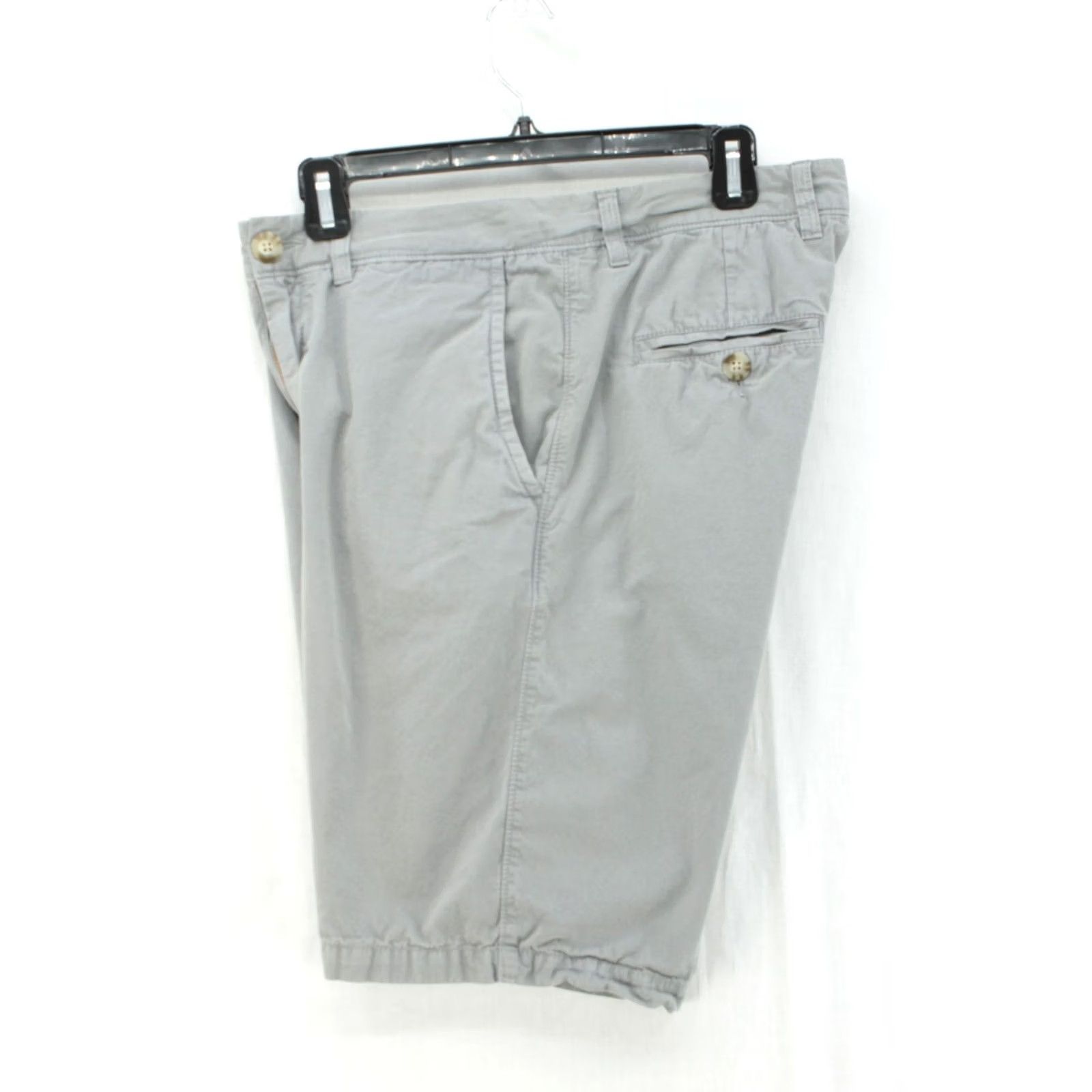 johnnie-O johnnie-O Poplin Derby Cotton Shorts Mens 30 Gray Chino Preppy Casual Vacation Size US 30 / EU 46 - 5 Thumbnail