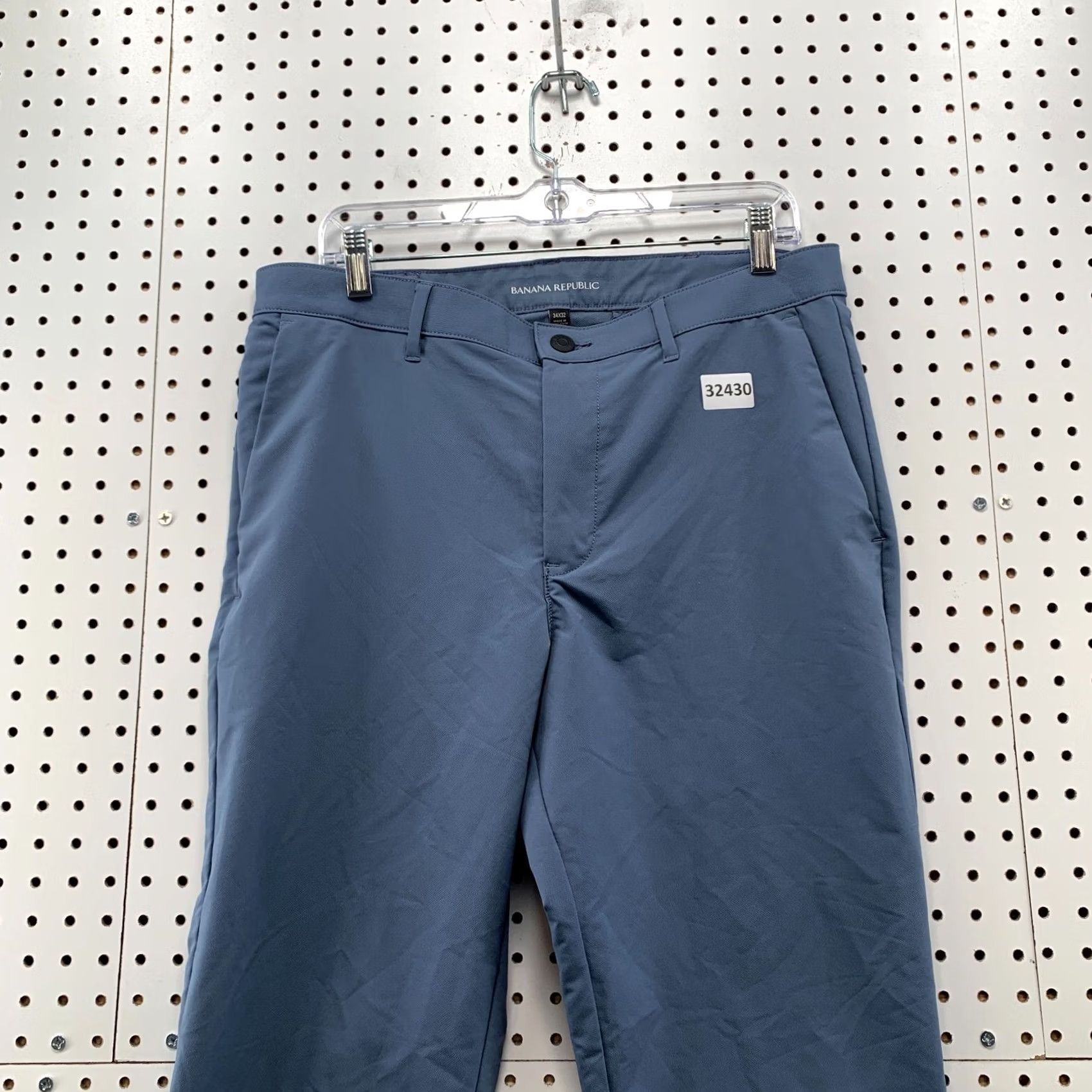 Banana Republic Banana Republic Chino Pants Mens Size 34x32 Slim Blue Casual Business Shirt Pants? Size US 34 / EU 50 - 3 Thumbnail