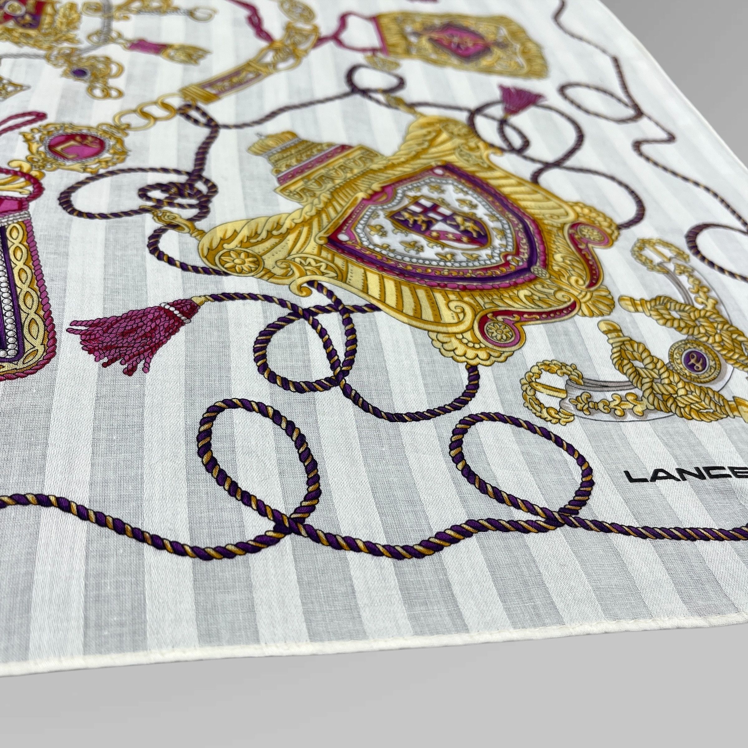 Lancel Lancel Handkerchief / Bandana / Neckerchief B322 Size ONE SIZE - 5 Thumbnail